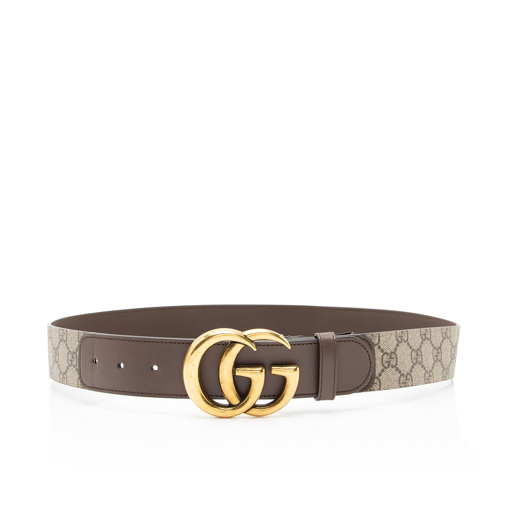 Gucci GG Supreme GG Marmont Wide Belt - Size 36 / 90