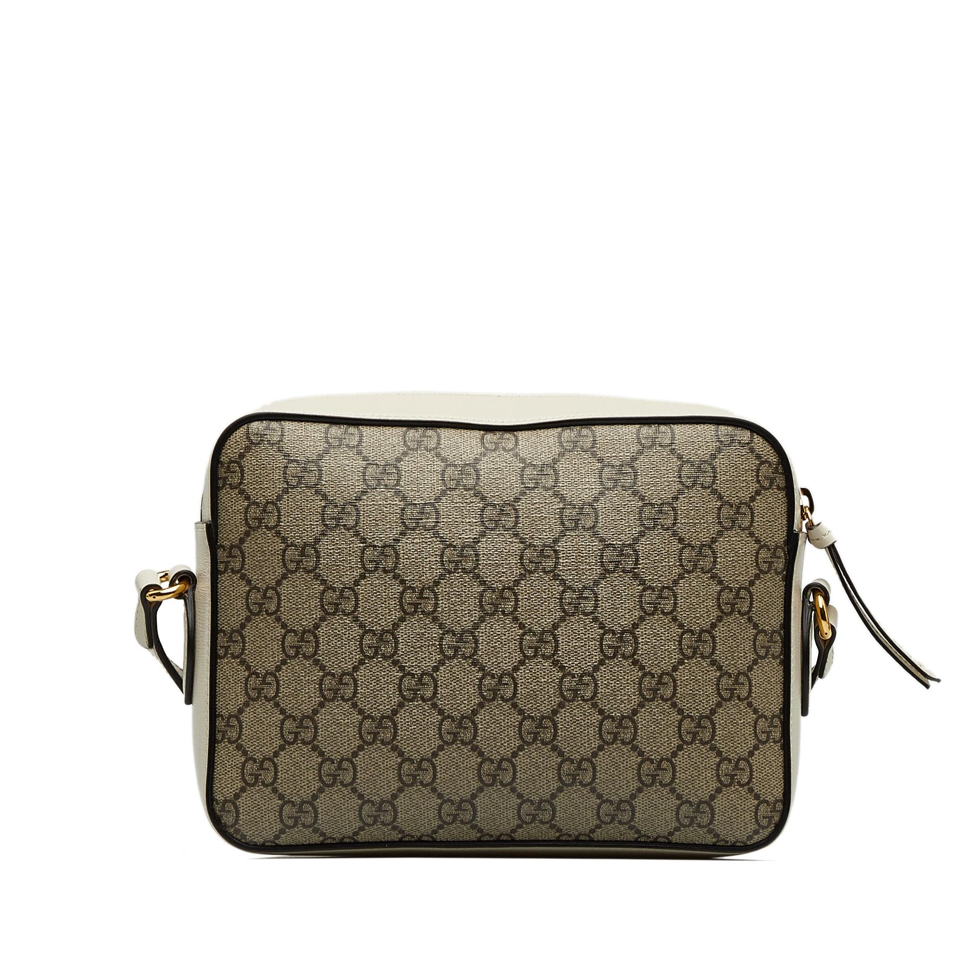 Gucci GG Supreme Horsebit 1955 Crossbody Bag (SHG-296bWA)