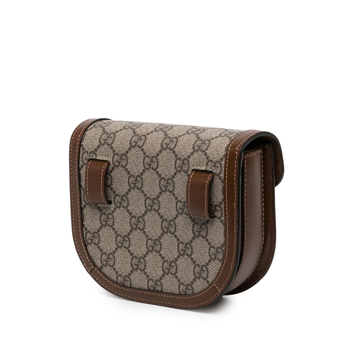 Gucci GG Supreme Horsebit 1955 Rounded Belt Bag