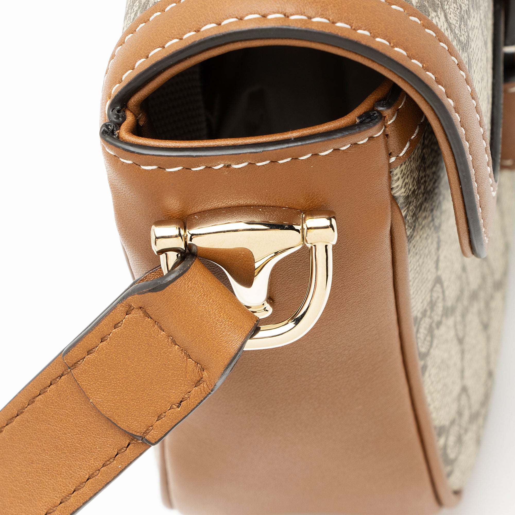 Gucci GG Supreme Horsebit 1955 Small Shoulder Bag