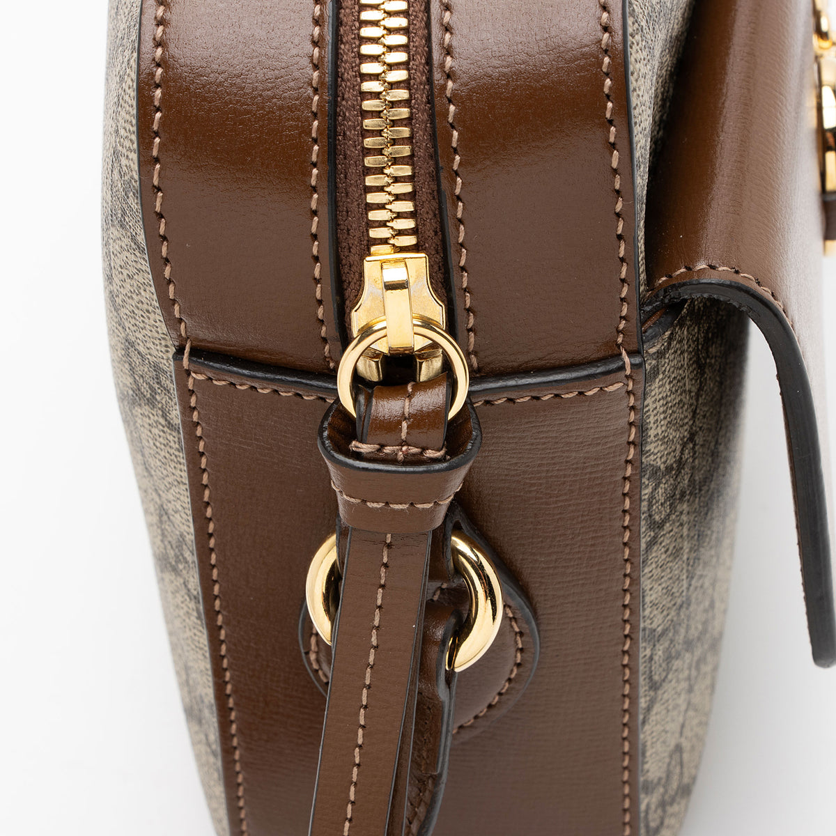 Gucci GG Supreme Horsebit 1955 Small Shoulder Bag