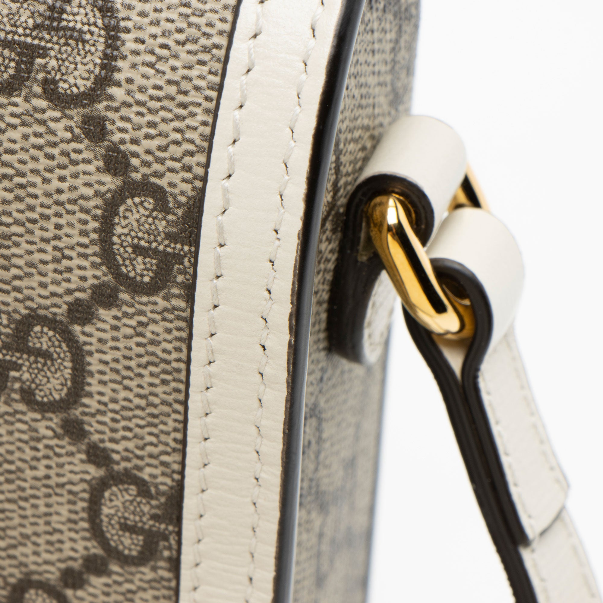 Gucci GG Supreme Horsebit 1955 Vertical Mini Shoulder Bag