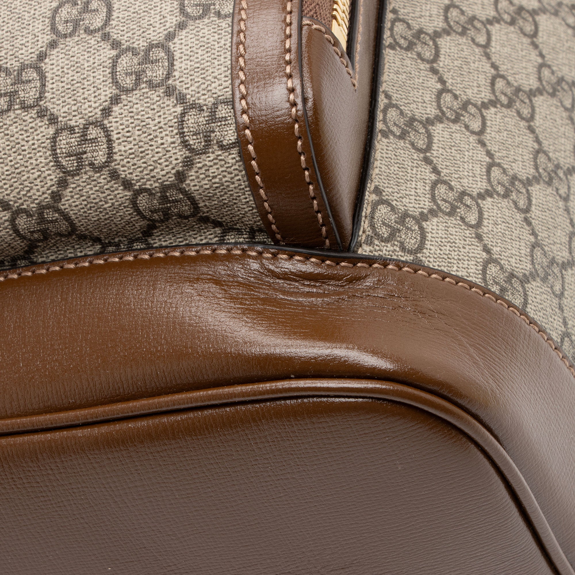 Gucci GG Supreme Interlocking G Backpack (SHF-KhISQT)