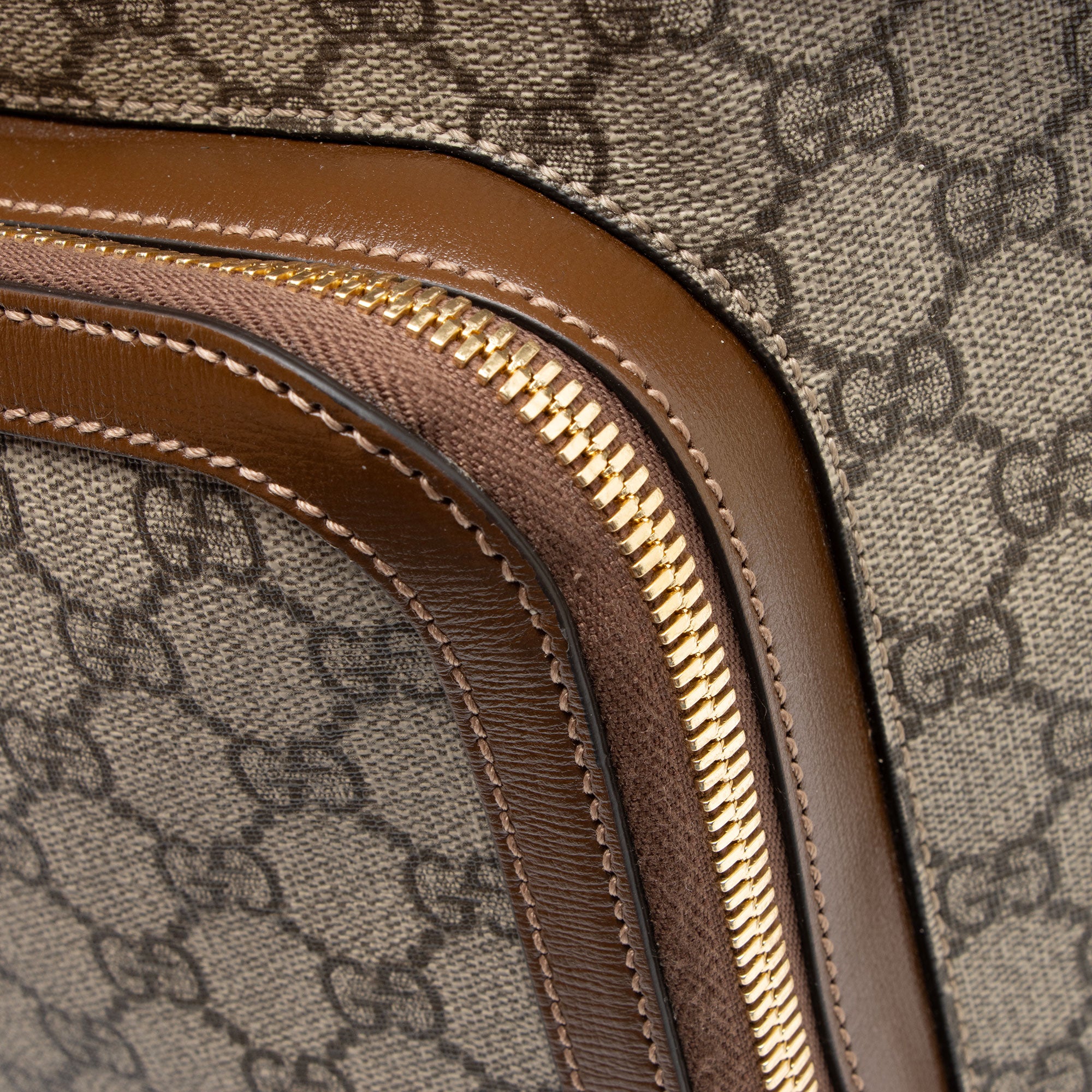 Gucci GG Supreme Interlocking G Backpack (SHF-KhISQT)