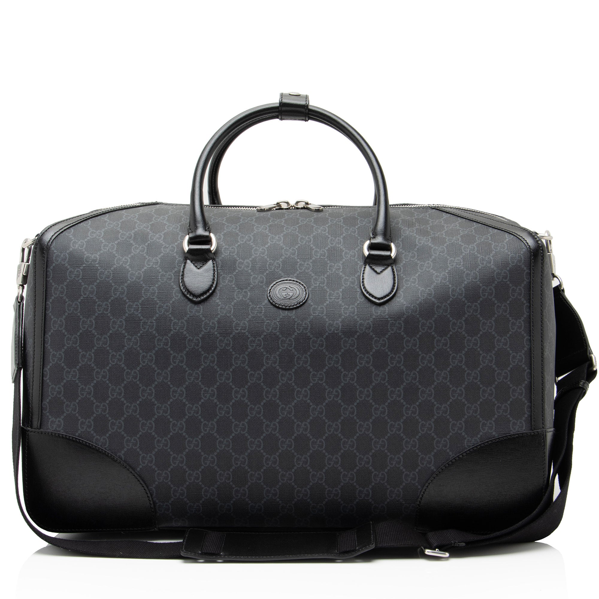 Gucci GG Supreme Interlocking G Large Duffle