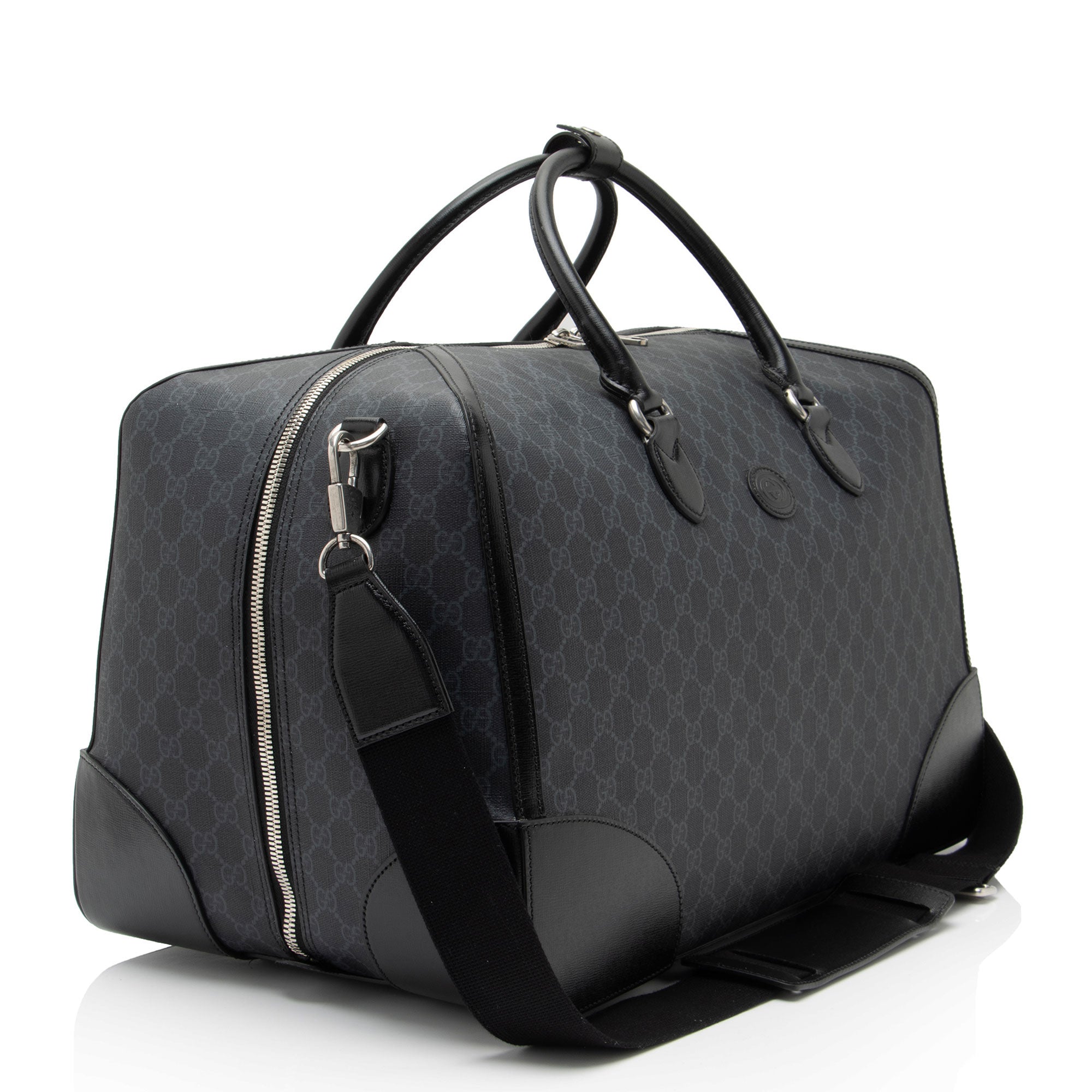Gucci GG Supreme Interlocking G Large Duffle