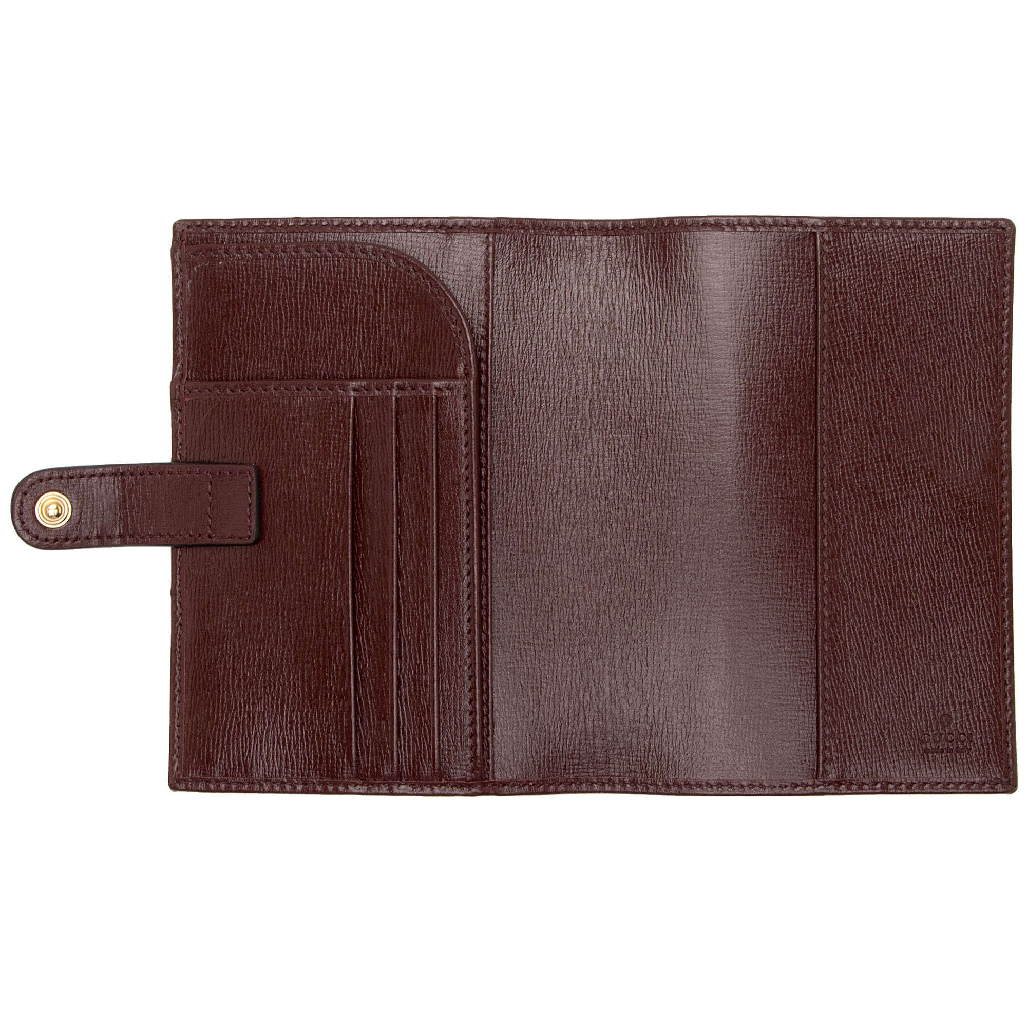 Gucci GG Supreme Interlocking G Passport Cover (SHF-mQsJIh)