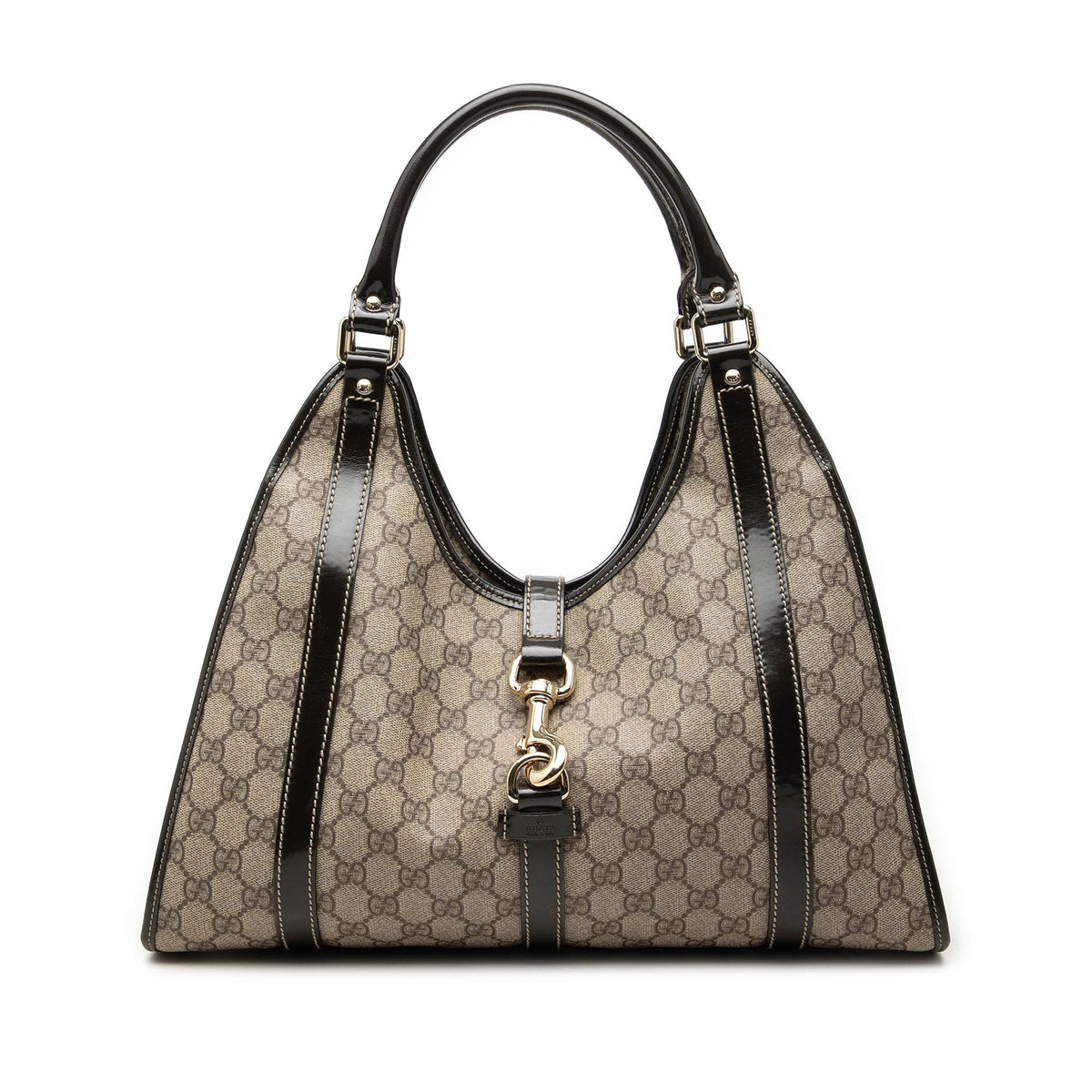 Gucci GG Supreme Jackie Joy Bardot Shoulder Bag
