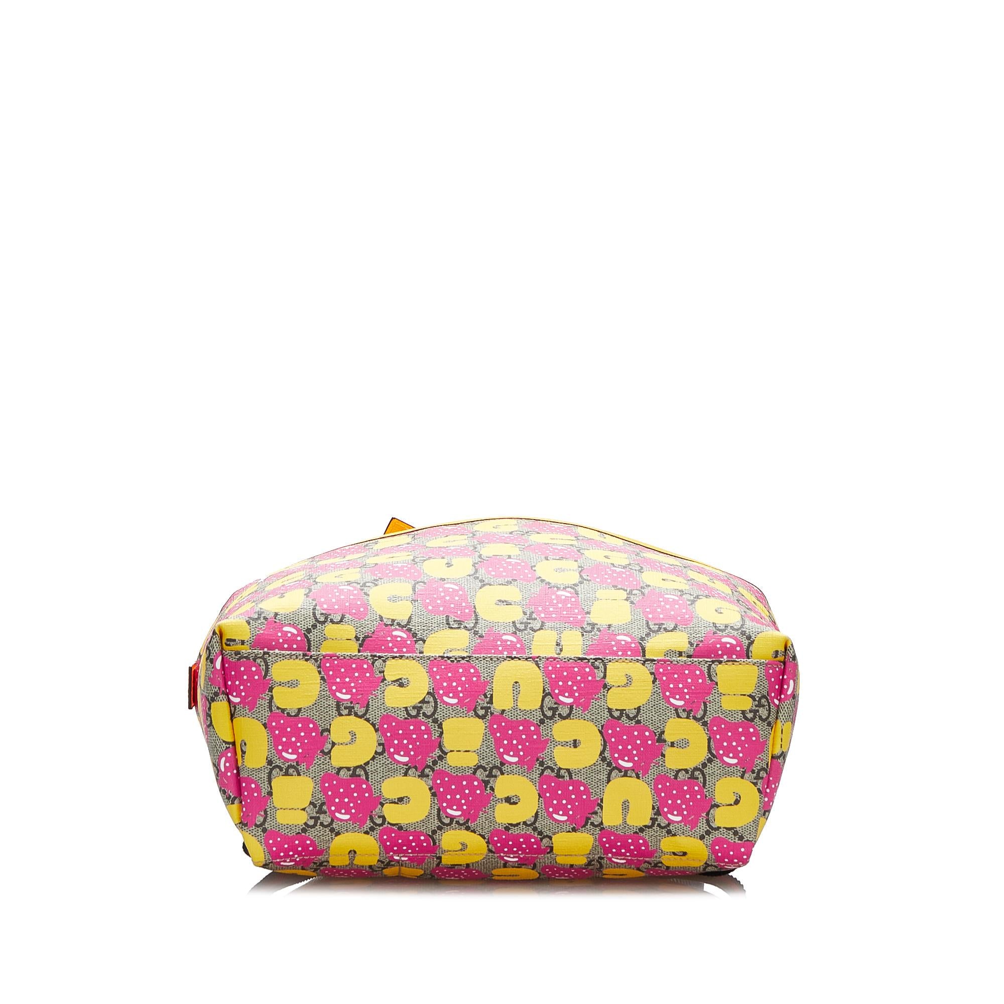 Gucci GG Supreme Kids Strawberry Backpack (SHG-tOkjAX)