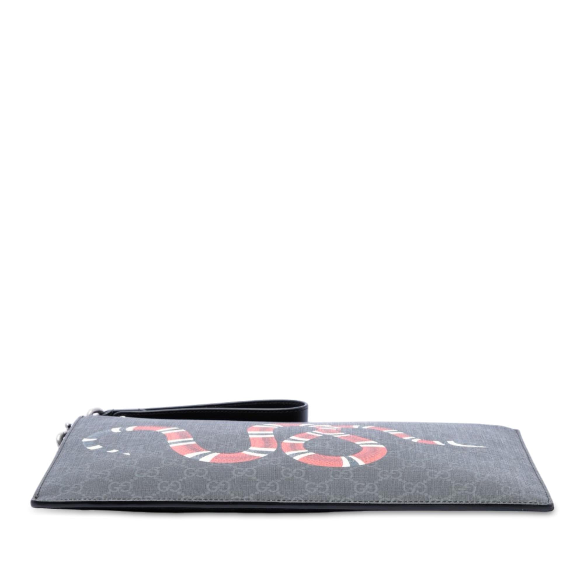 Gucci GG Supreme Kingsnake Clutch