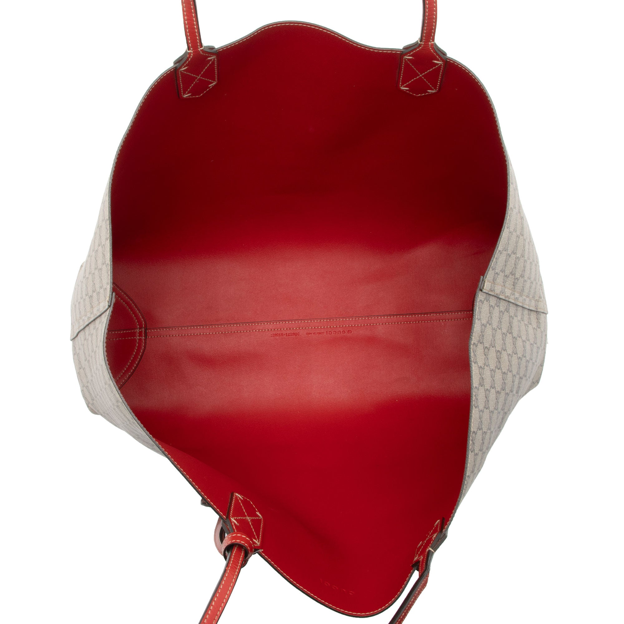 Gucci GG Supreme Leather Large Reversible Tote (SHF-Y1F953)