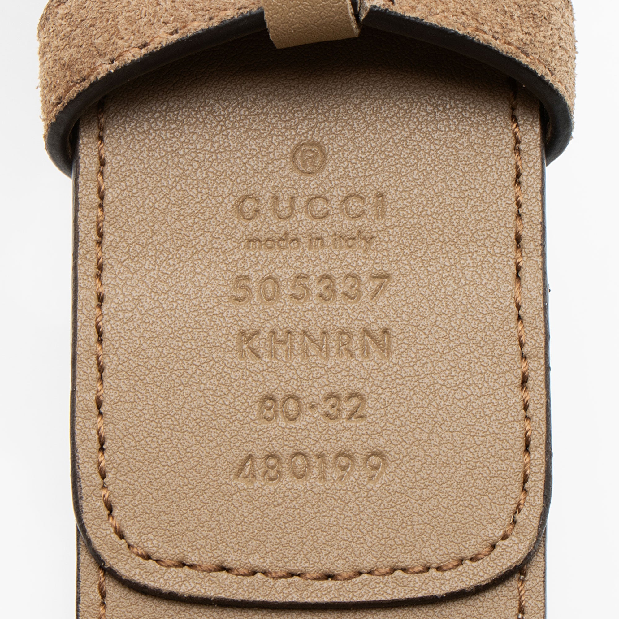 Gucci GG Supreme Suede Dionysus Belt - Size 30 / 80