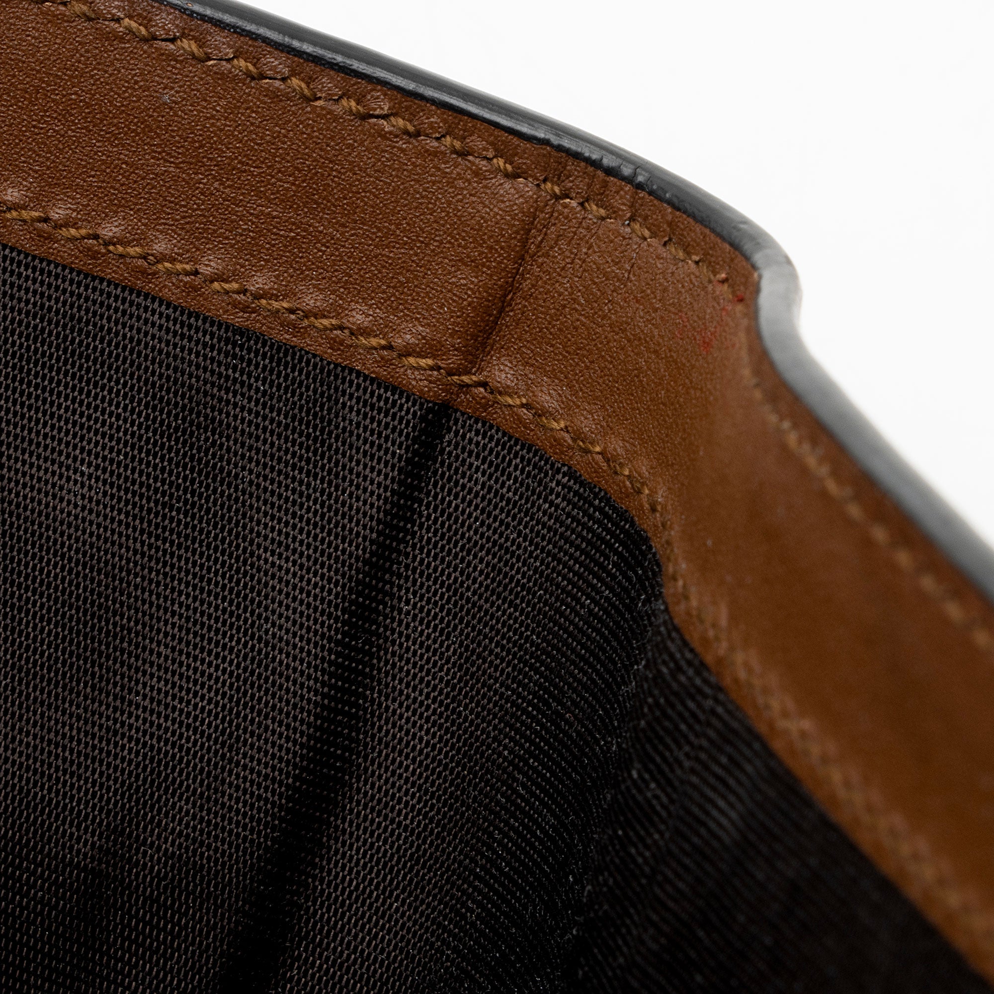 Gucci GG Supreme Leather Padlock Compact Wallet (SHF-hLMamg)