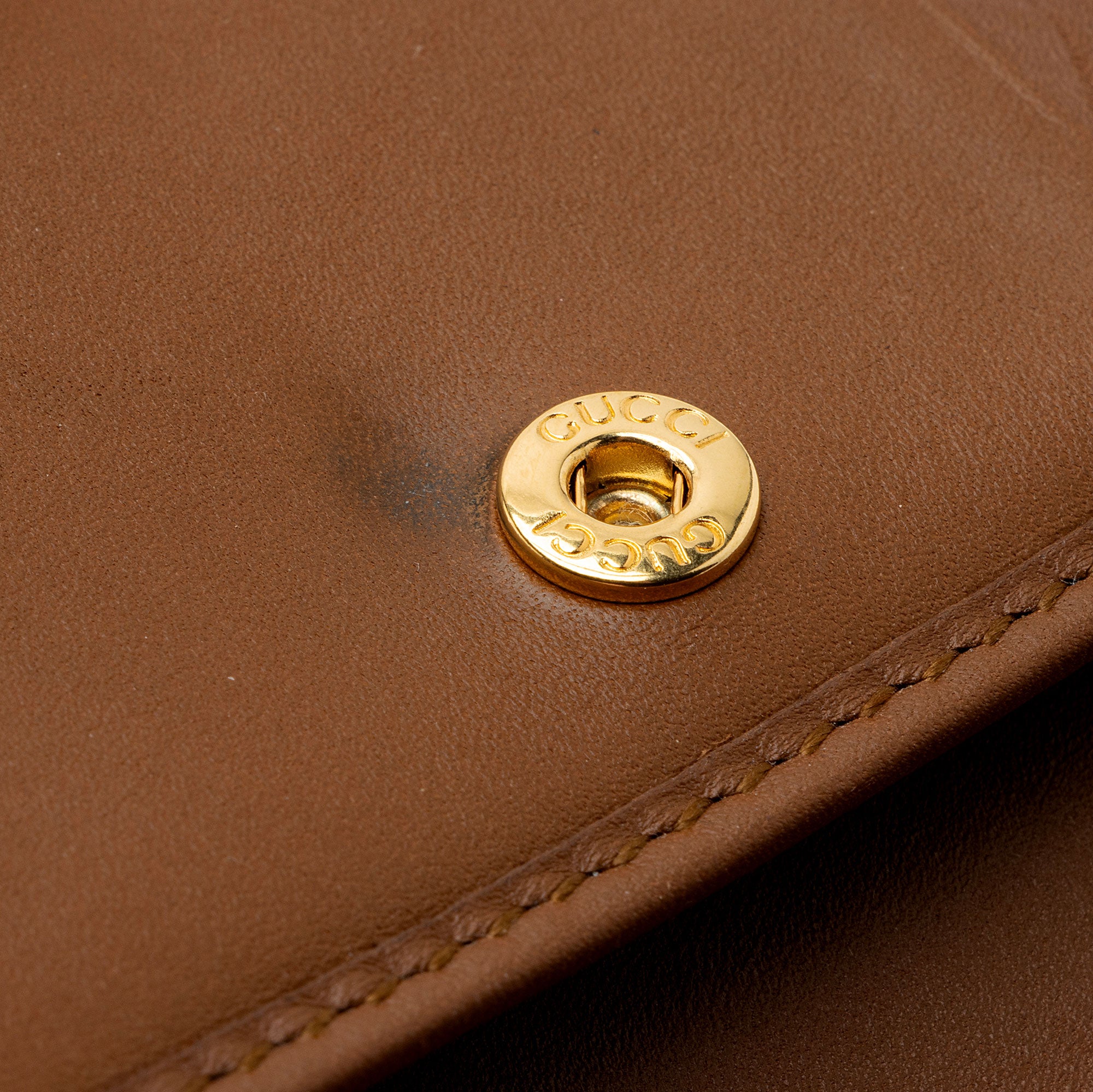 Gucci GG Supreme Leather Padlock Compact Wallet (SHF-hLMamg)