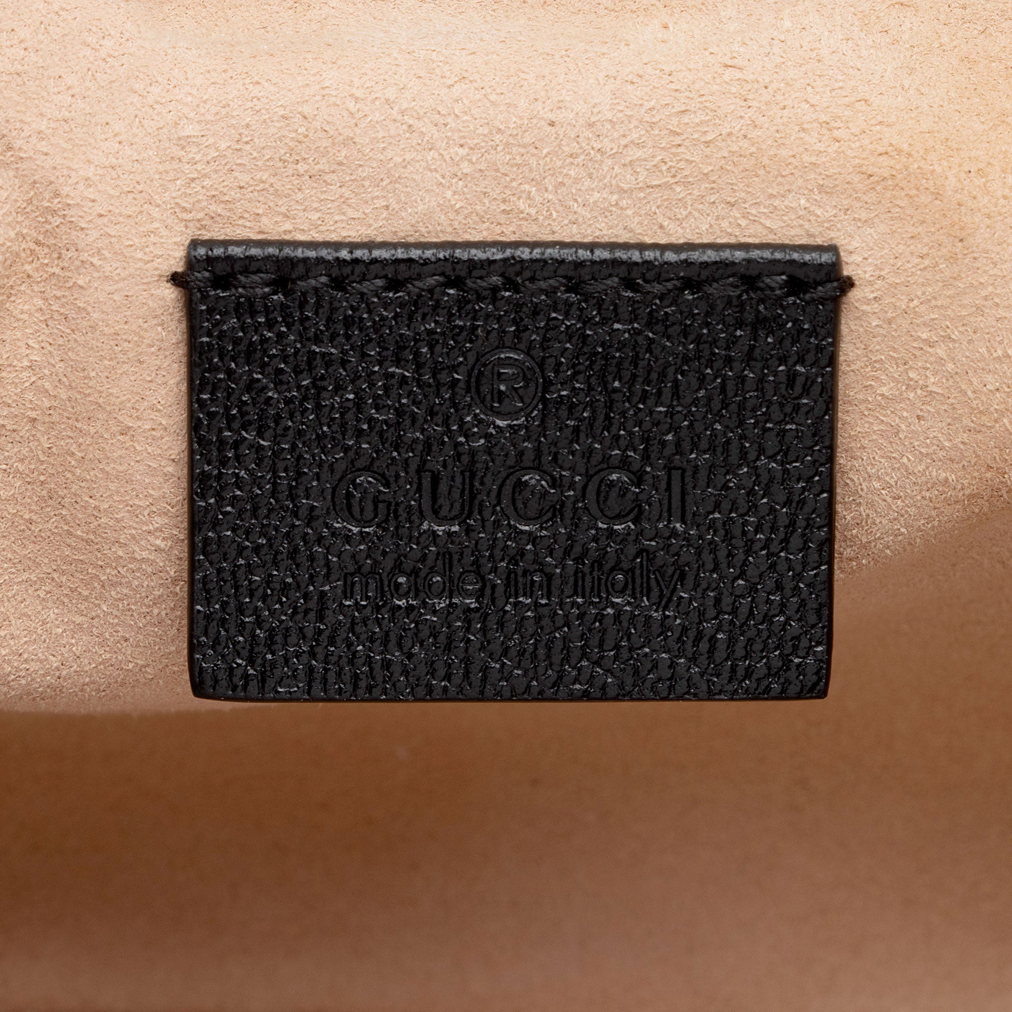 Gucci GG Supreme Leather Padlock Mini Crossbody Bag (SHF-sr3eos)