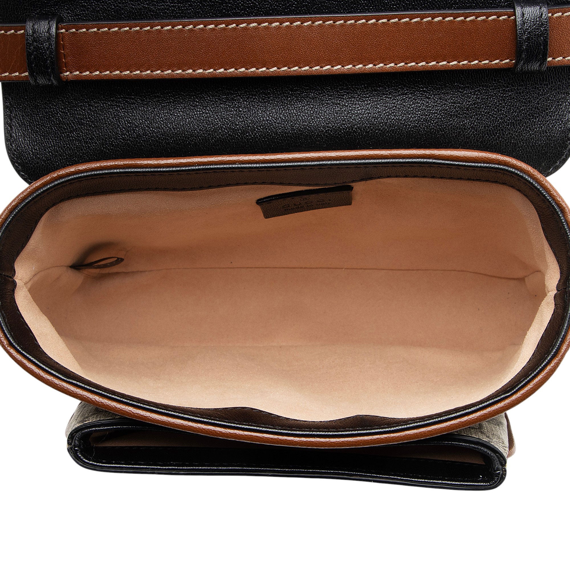 Gucci GG Supreme Leather Padlock Mini Crossbody