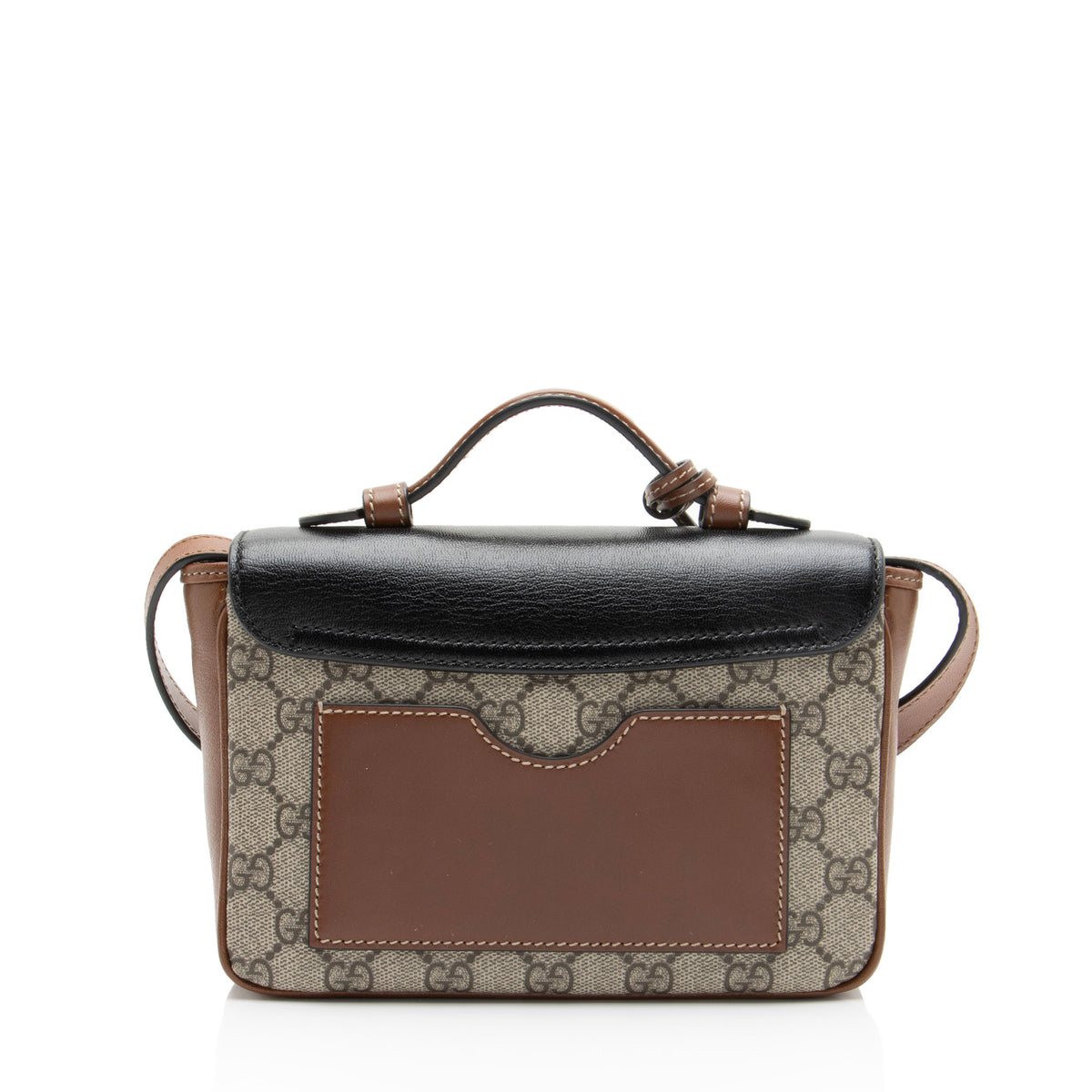 Gucci GG Supreme Leather Padlock Mini Crossbody