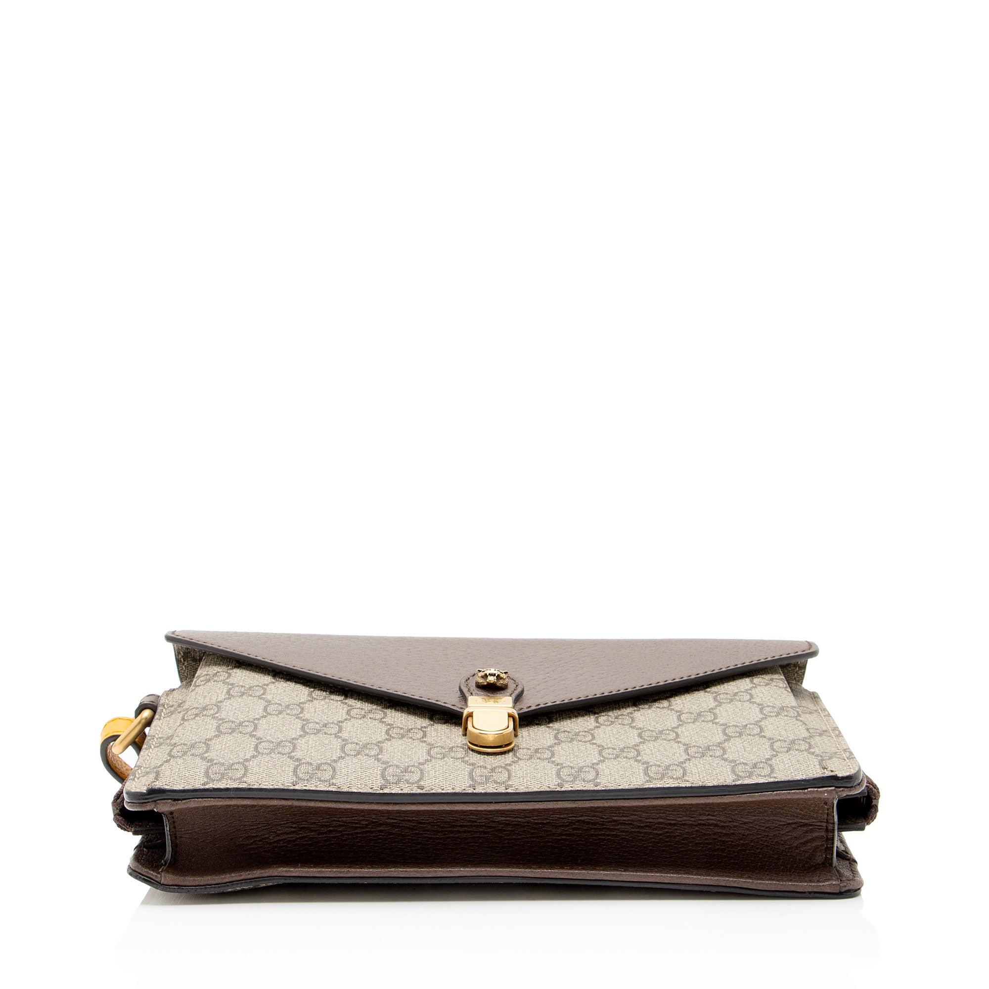 Gucci GG Supreme Leather Tiger Document Crossbody