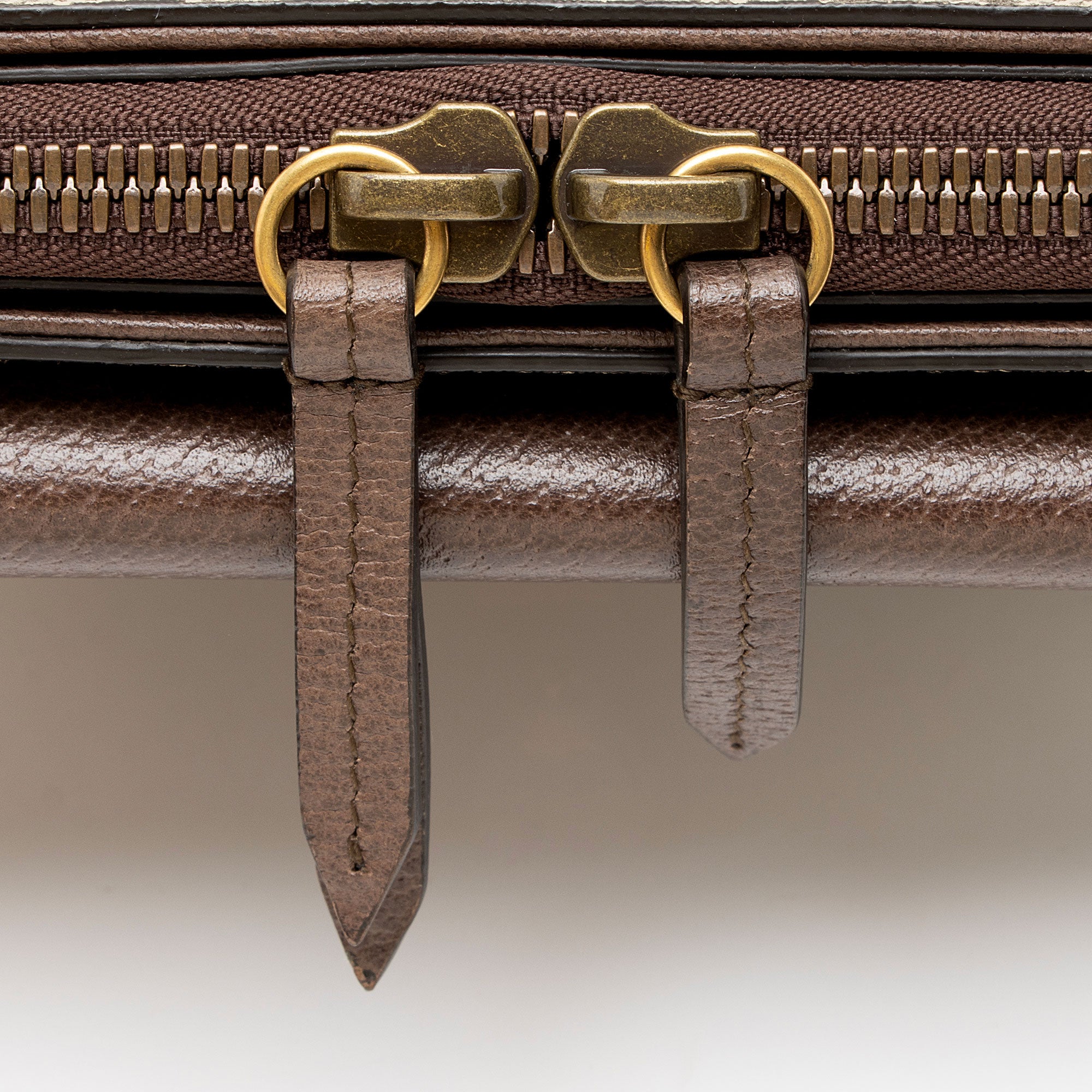 Gucci GG Supreme Leather Tiger Document Crossbody