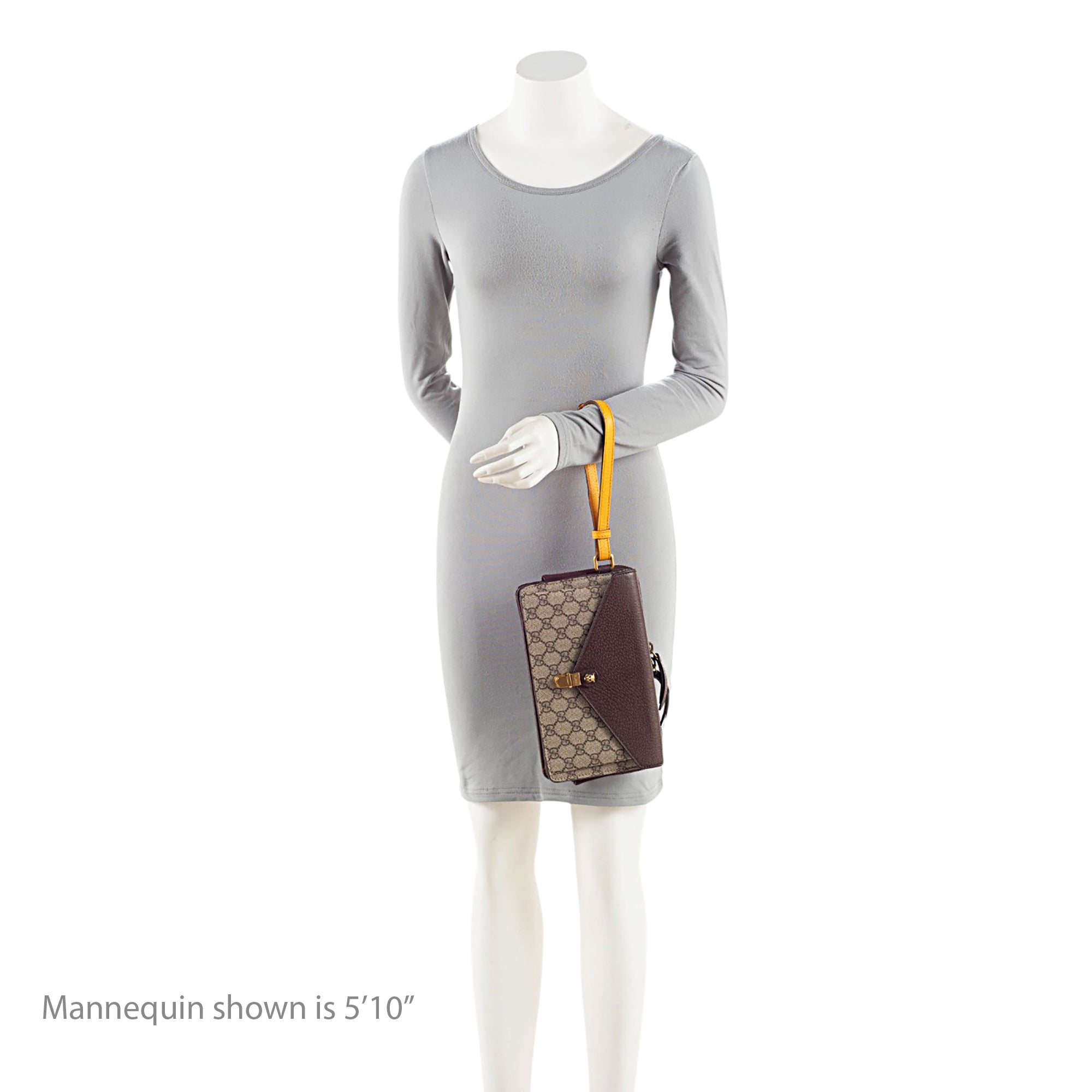 Gucci GG Supreme Leather Tiger Document Crossbody