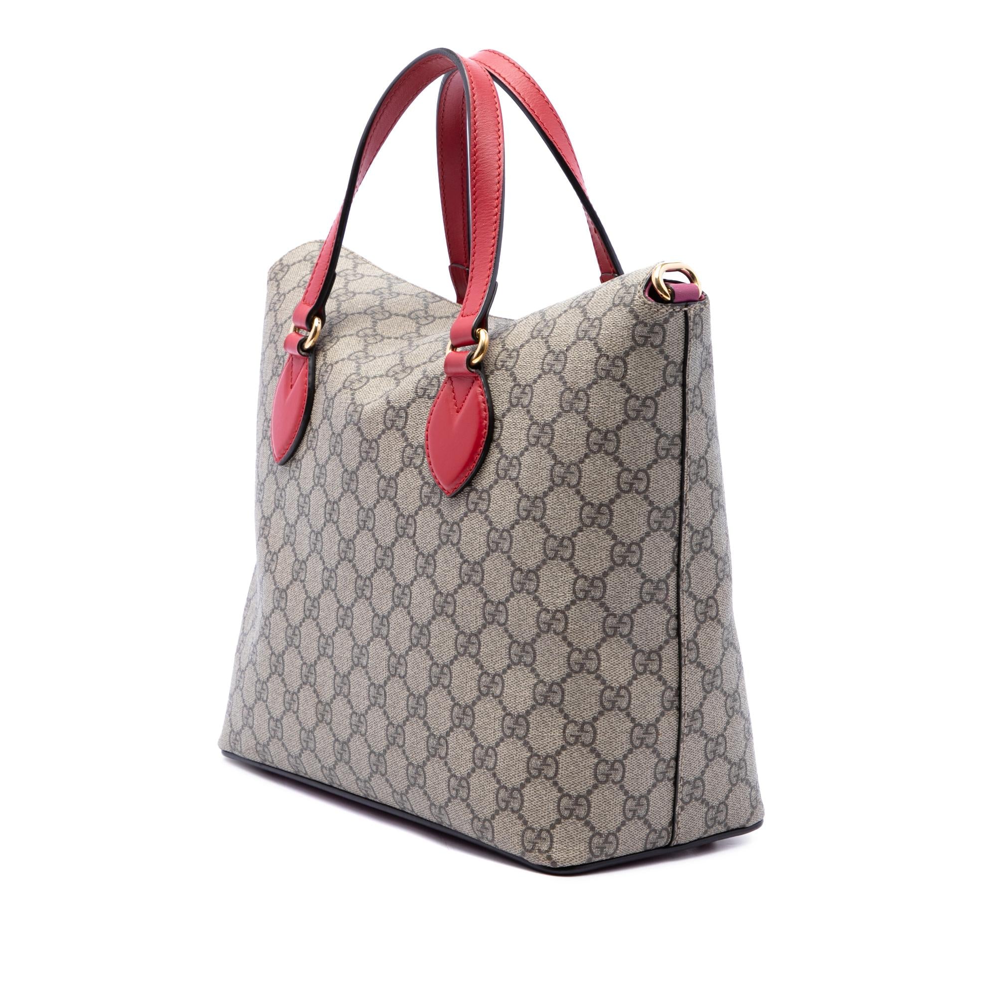 Gucci GG Supreme Linea A Fold Over Tote