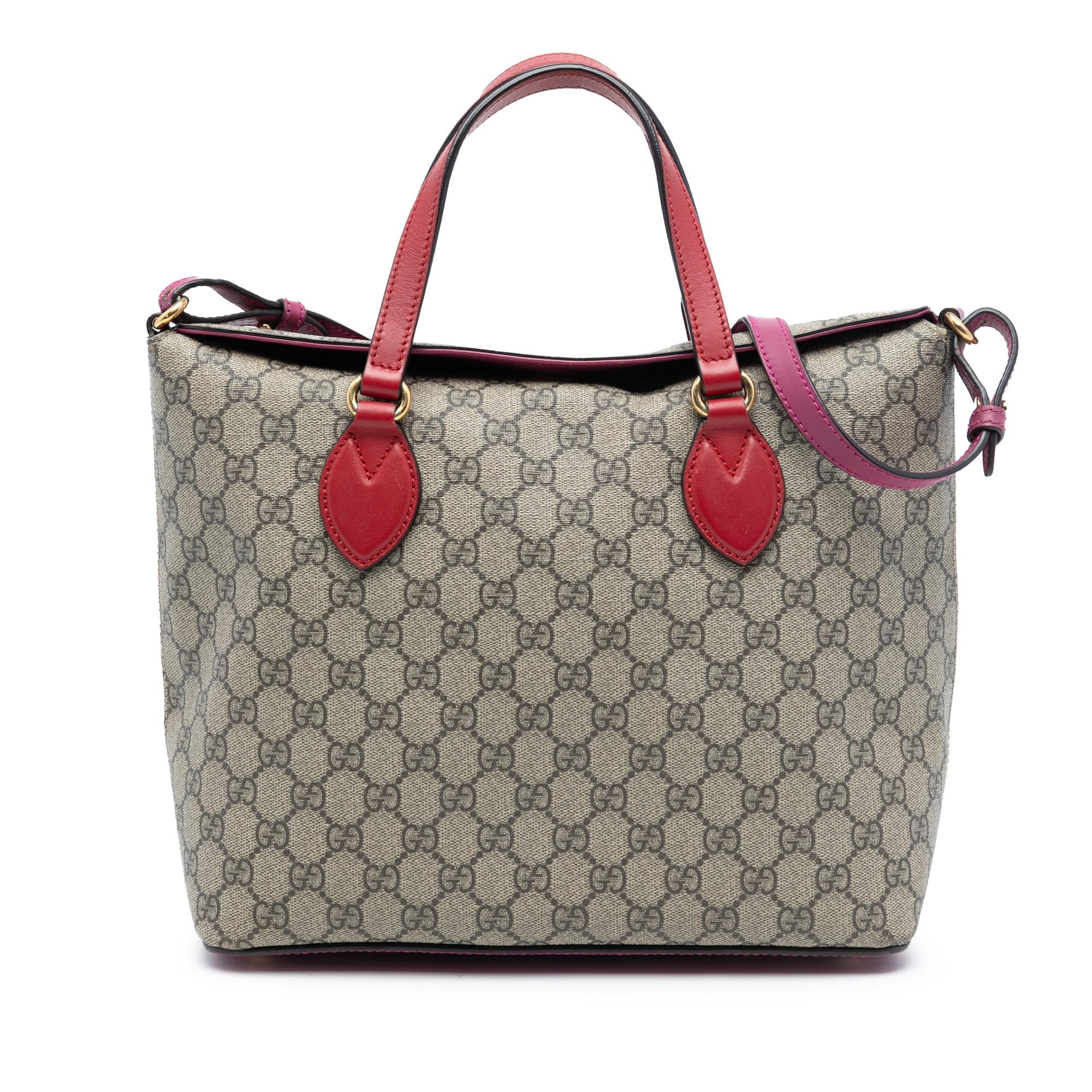 Gucci GG Supreme Linea A Foldover Tote