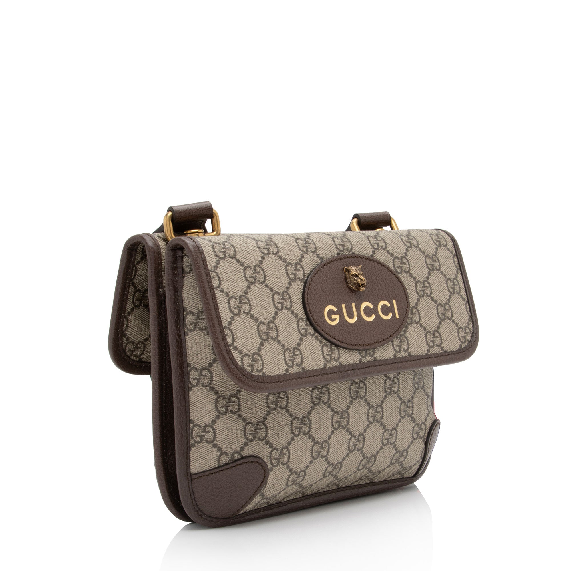 Gucci GG Supreme Neo Vintage Small Messenger Bag (SHF-DBNvzl)