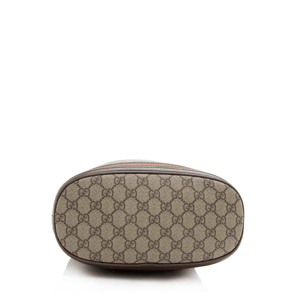 Gucci GG Supreme Ophidia Bucket Bag (SHF-23884)