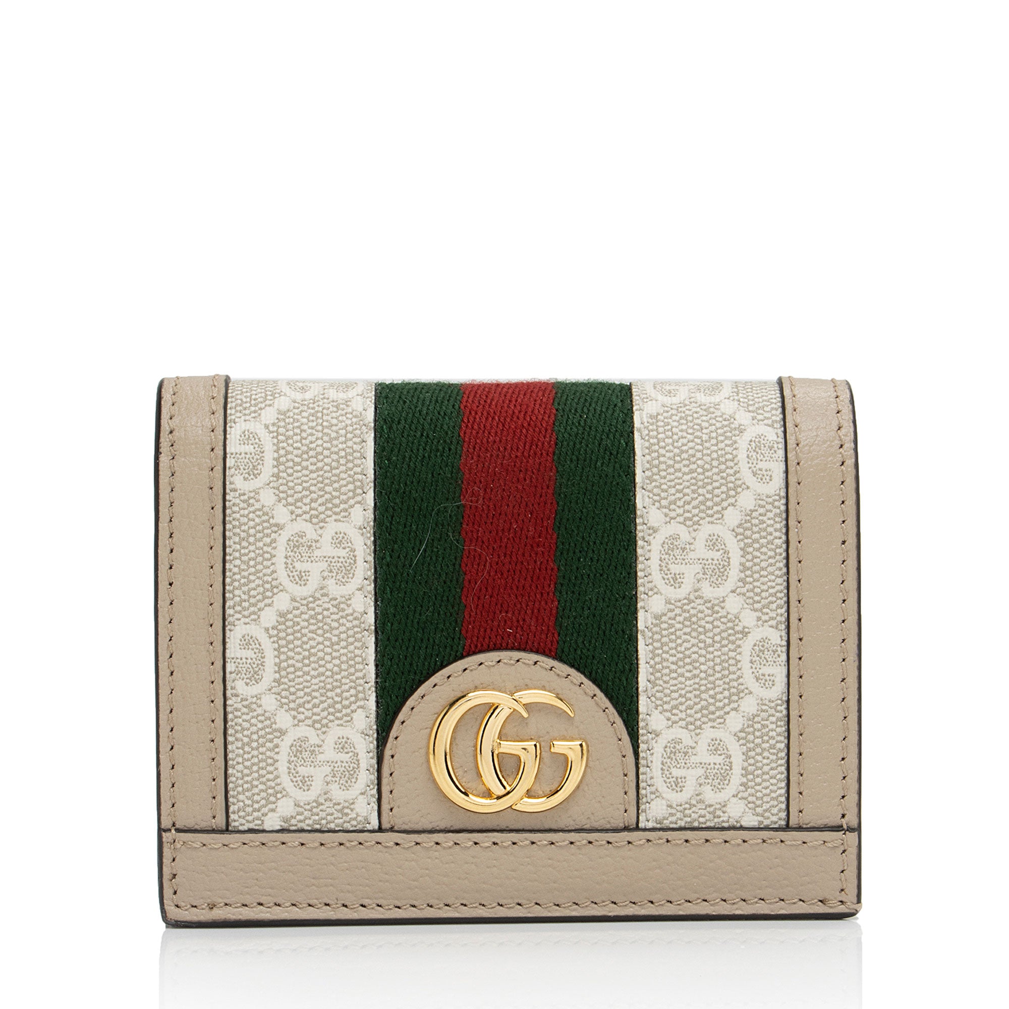 Gucci GG Supreme Ophidia Card Case Wallet (SHF-mU5Pf6)