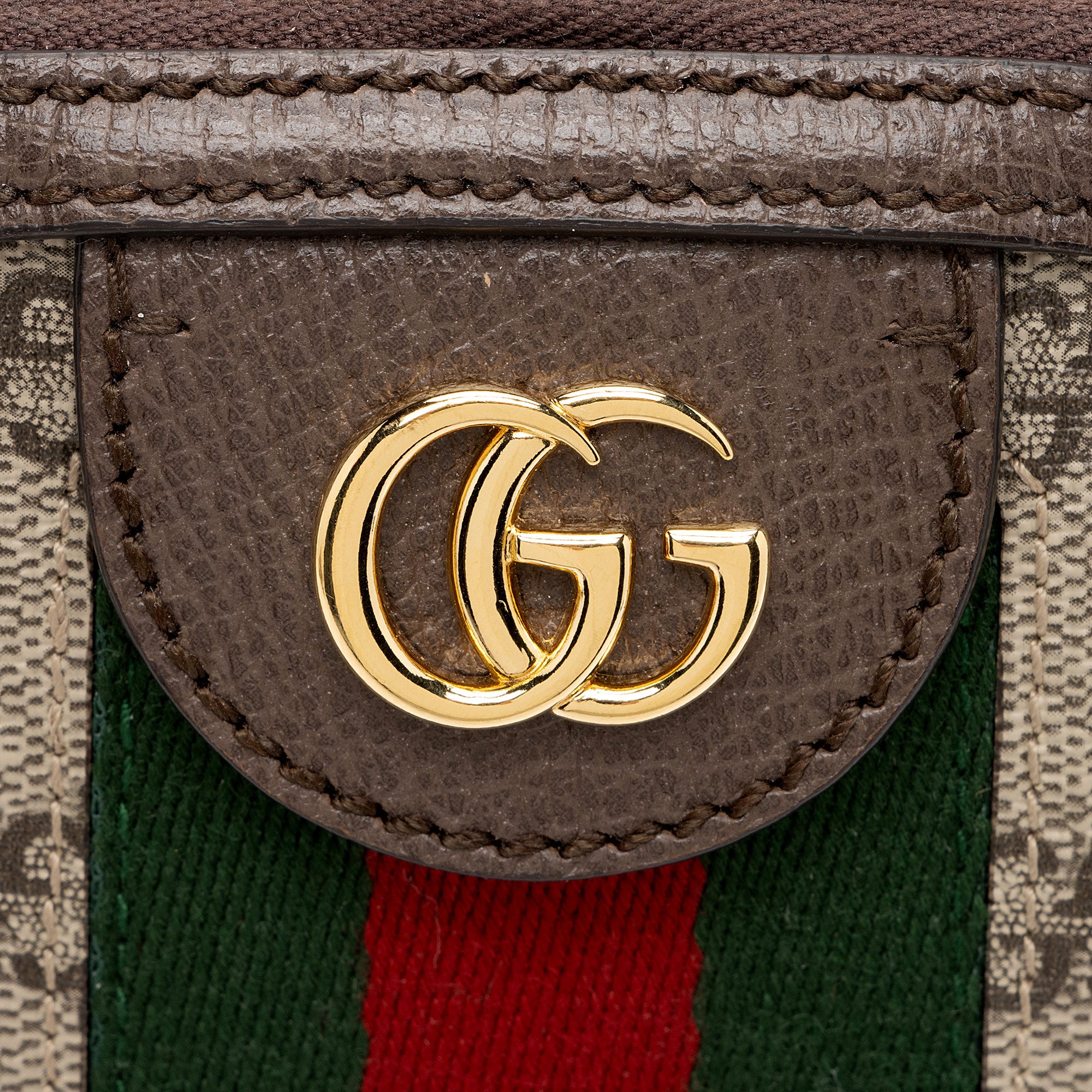 Gucci GG Supreme Ophidia Dome Small Shoulder Bag (SHF-CvGXdp)