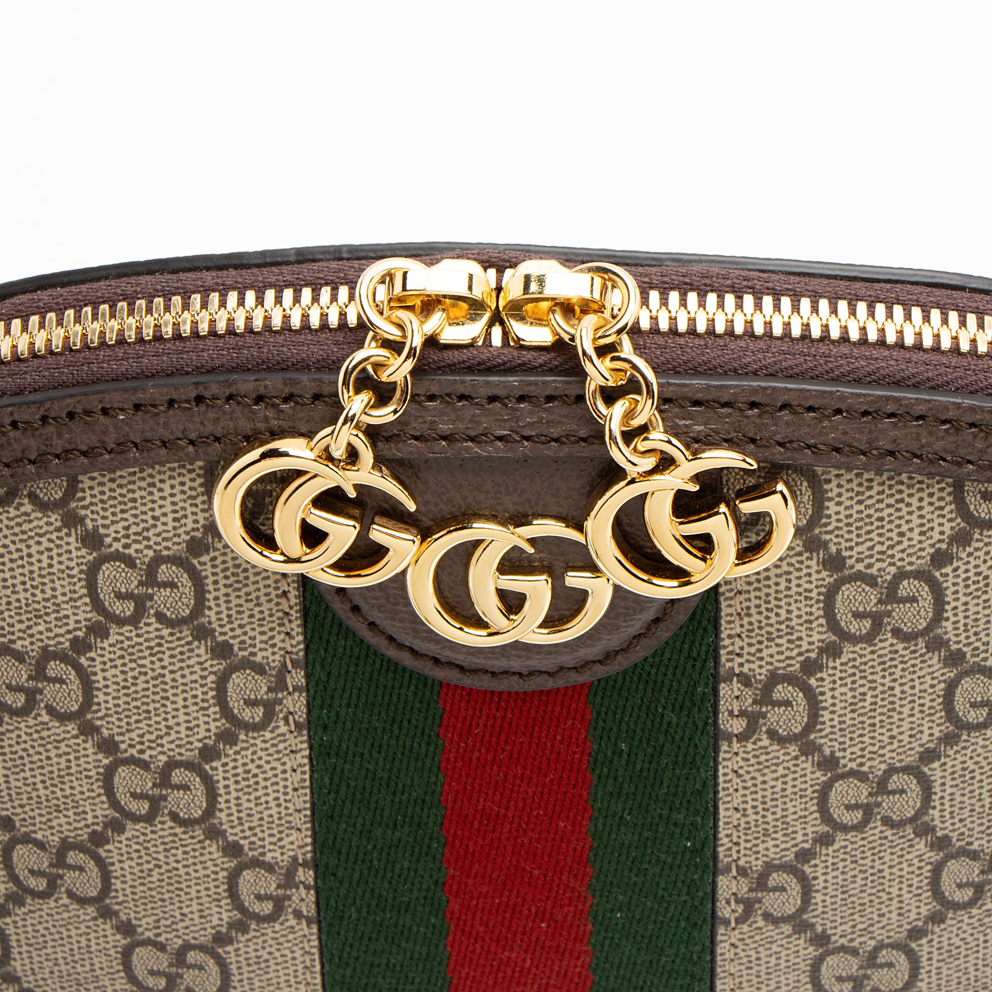 Gucci GG Supreme Ophidia Dome Small Shoulder Bag (SHF-49sn7m)