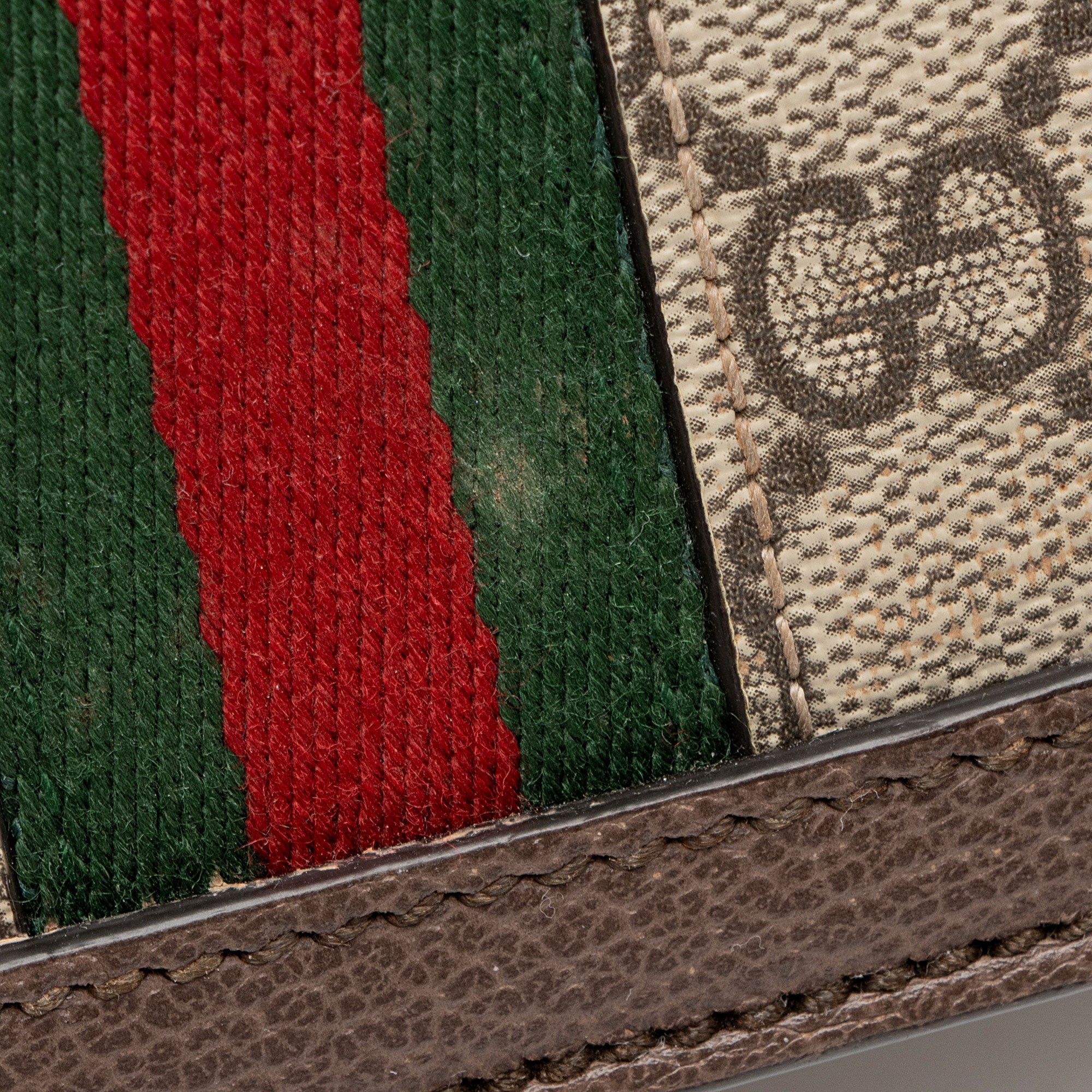 Gucci GG Supreme Ophidia Flap Messenger Bag