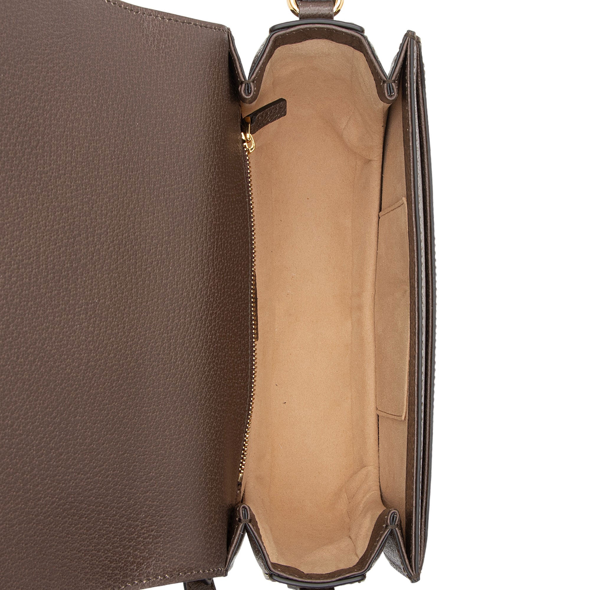 Gucci GG Supreme Ophidia Flap Messenger (SHF-6FVzgF)