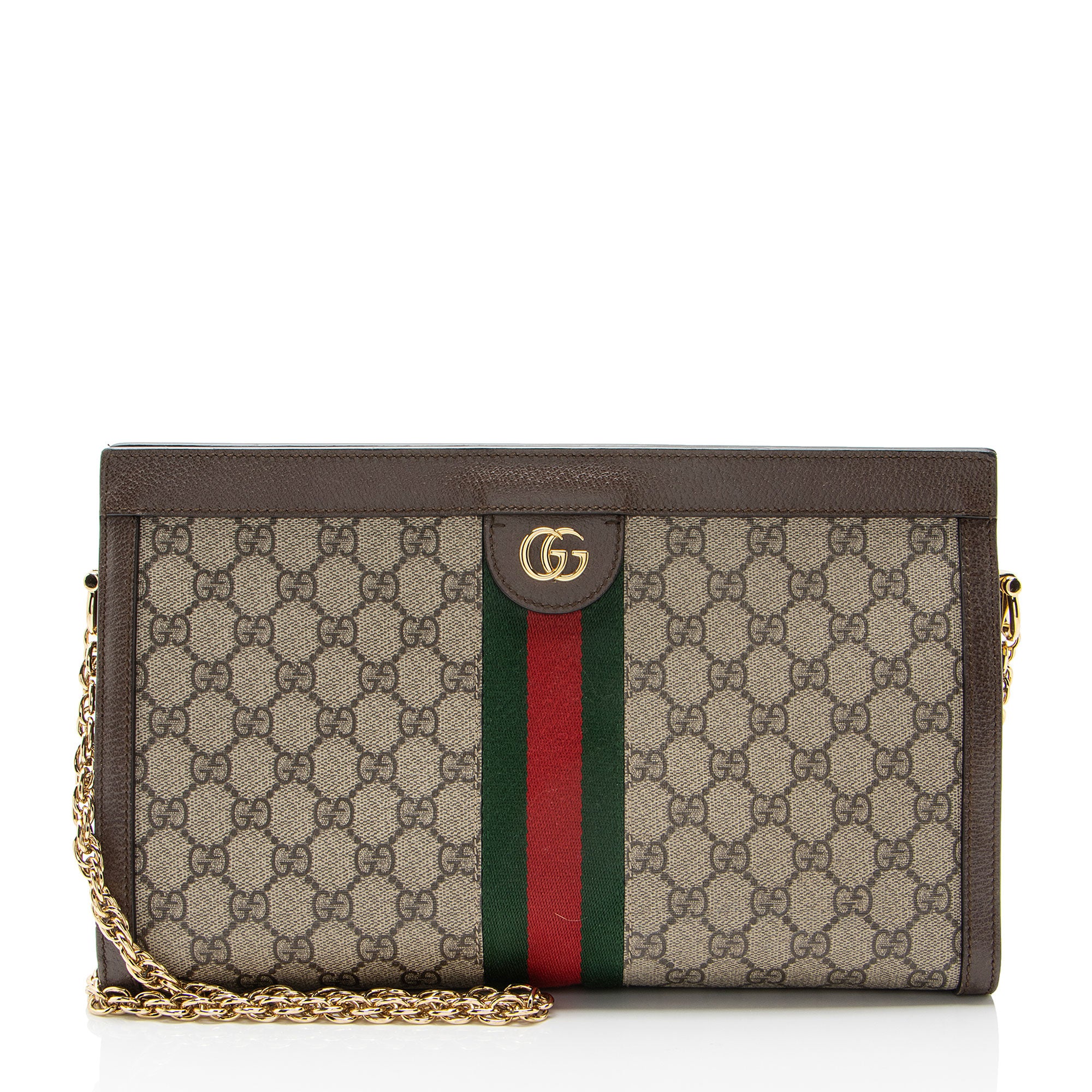 Gucci GG Supreme Ophidia Large Chain Shoulder Bag
