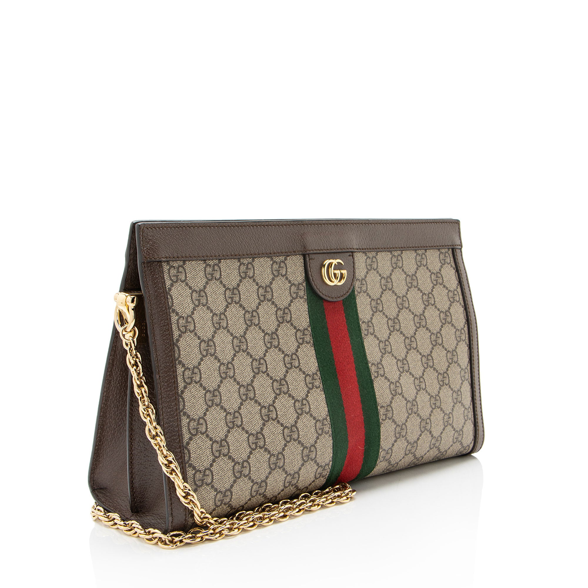 Gucci GG Supreme Ophidia Large Chain Shoulder Bag