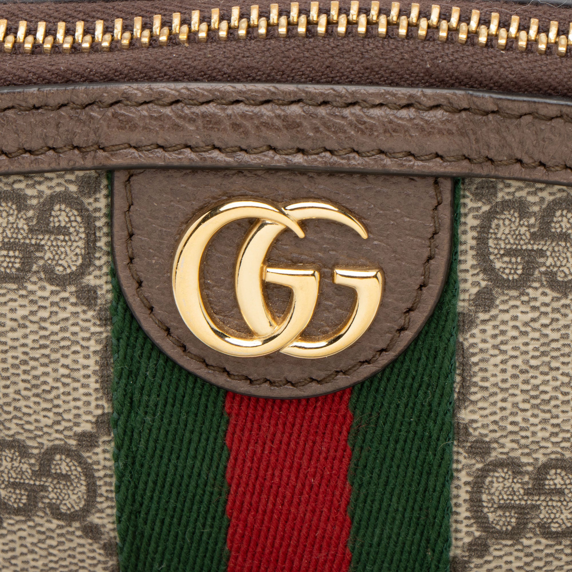 Gucci GG Supreme Ophidia Large Cosmetic Case (SHF-eSZ9lu)