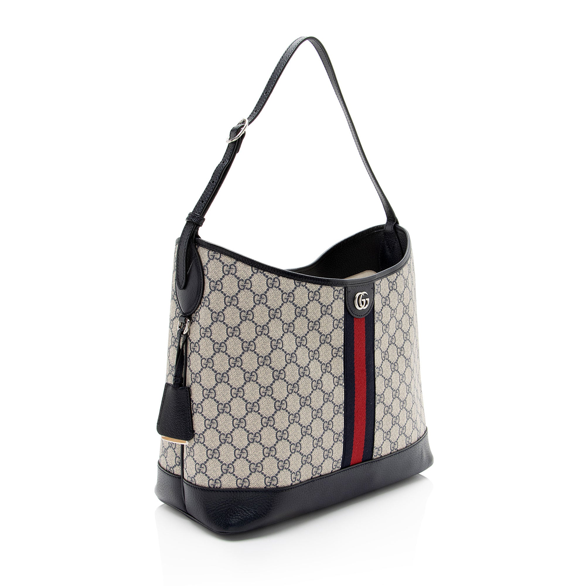 Gucci GG Supreme Ophidia Large Open Shoulder Bag