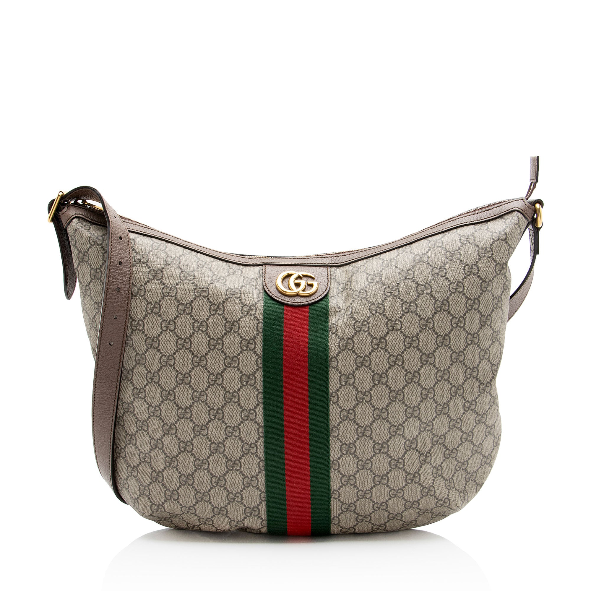 Gucci GG Supreme Ophidia Large Shoulder Bag