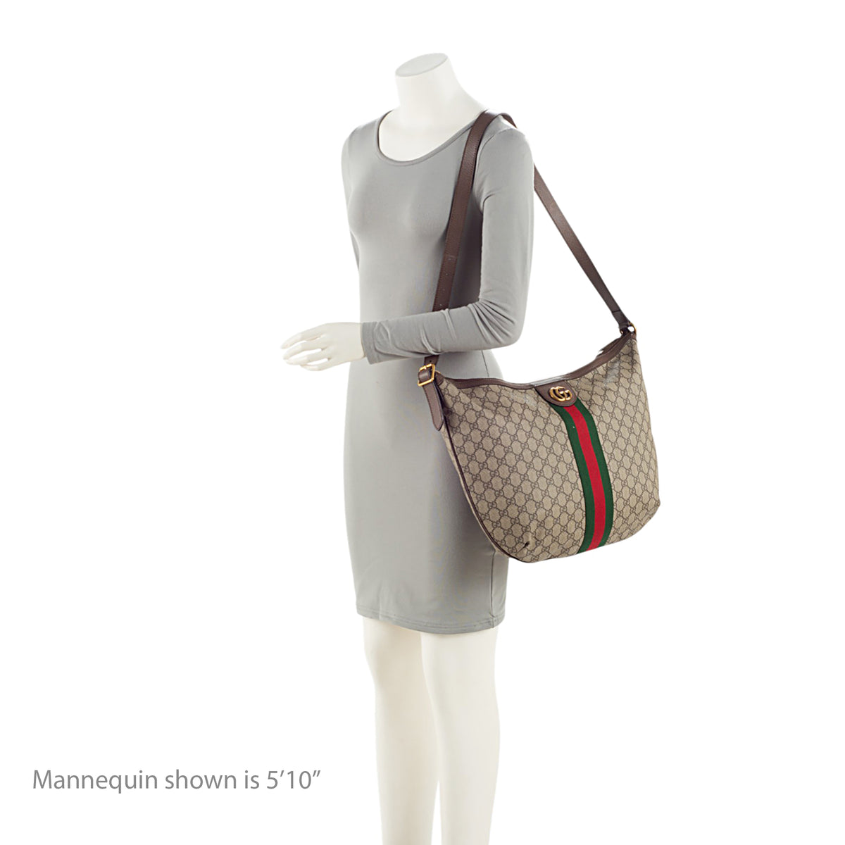 Gucci GG Supreme Ophidia Large Shoulder Bag