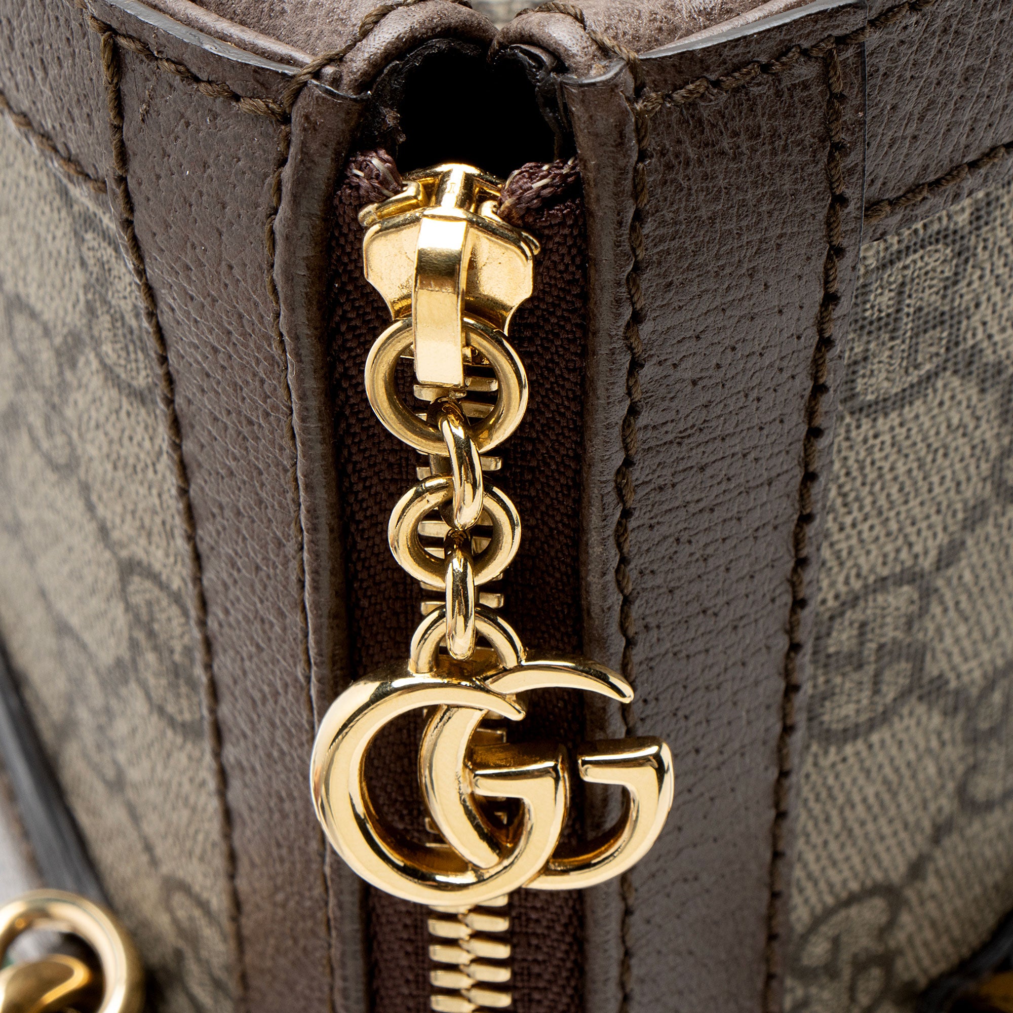 Gucci GG Supreme Ophidia Large Zip Tote