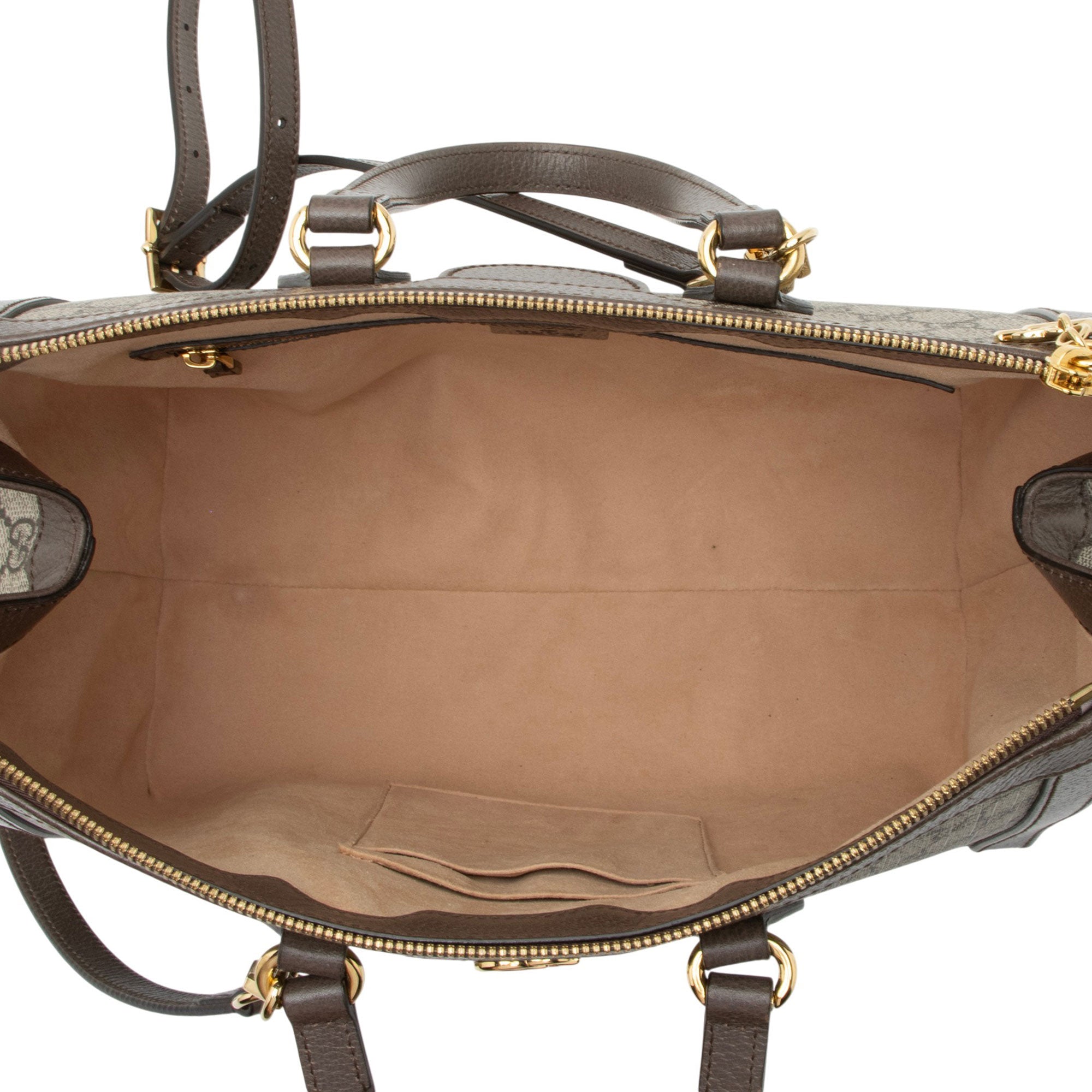 Gucci GG Supreme Ophidia Large Zip Tote