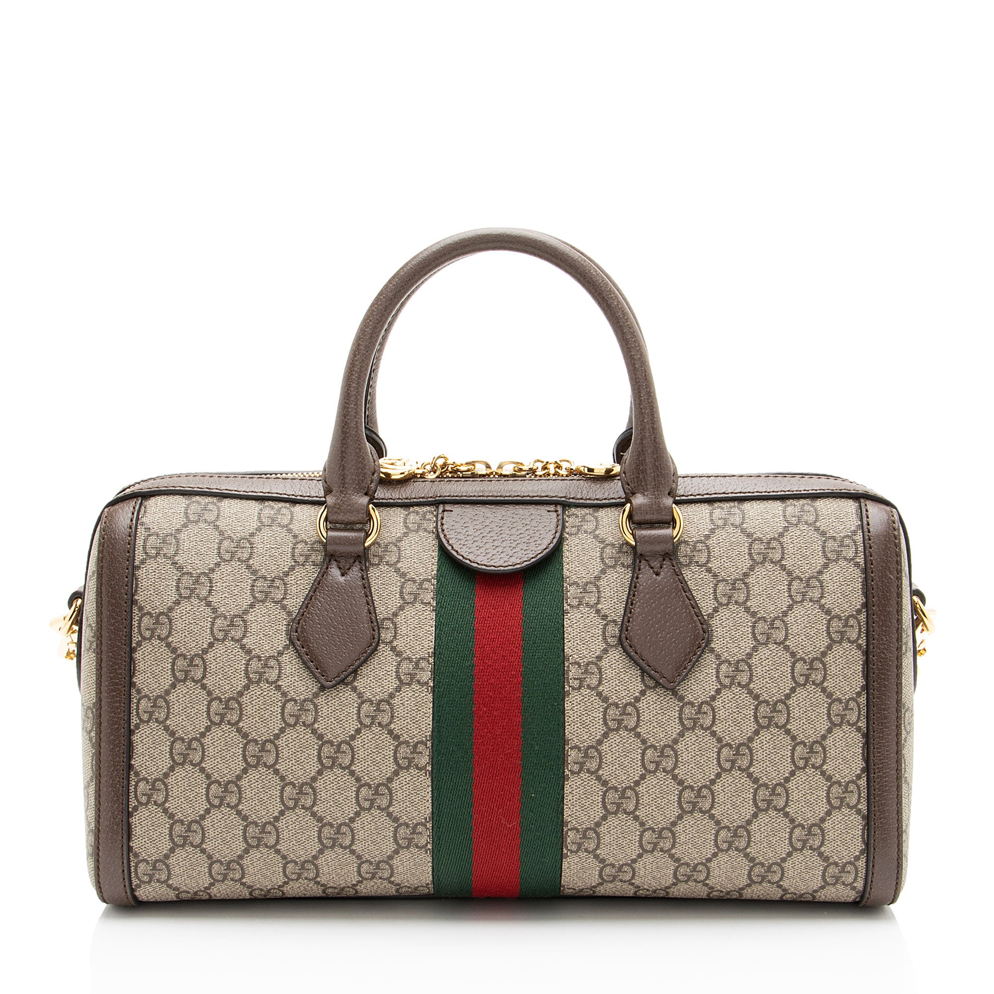 Gucci GG Supreme Ophidia Medium Boston Bag