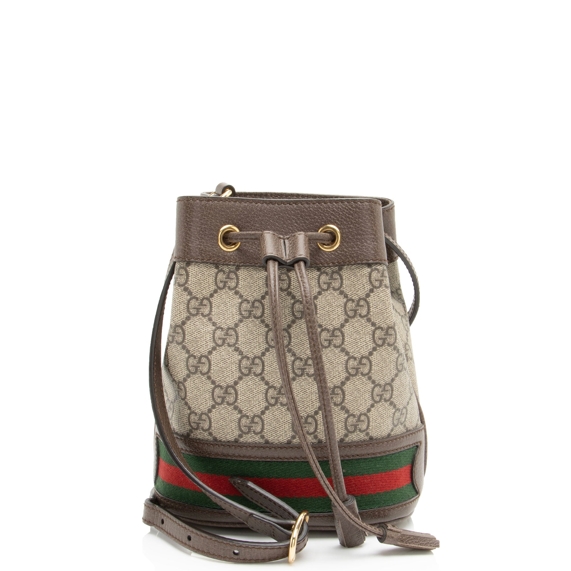 Gucci GG Supreme Ophidia Mini Bucket Bag