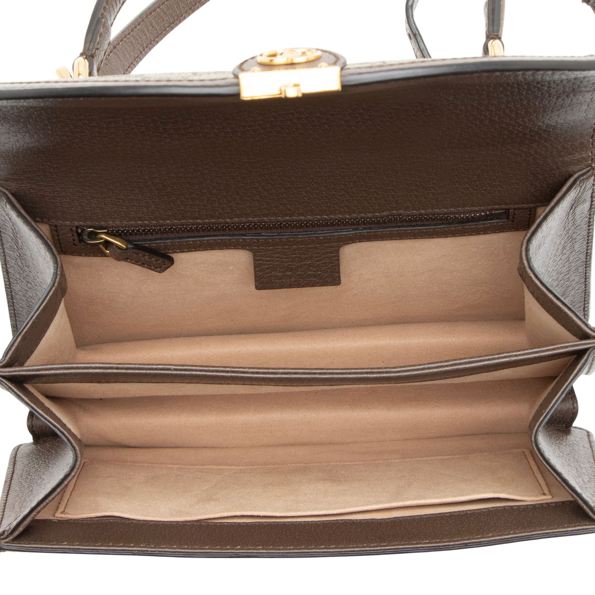 Gucci GG Supreme Ophidia Padlock Medium Top Handle