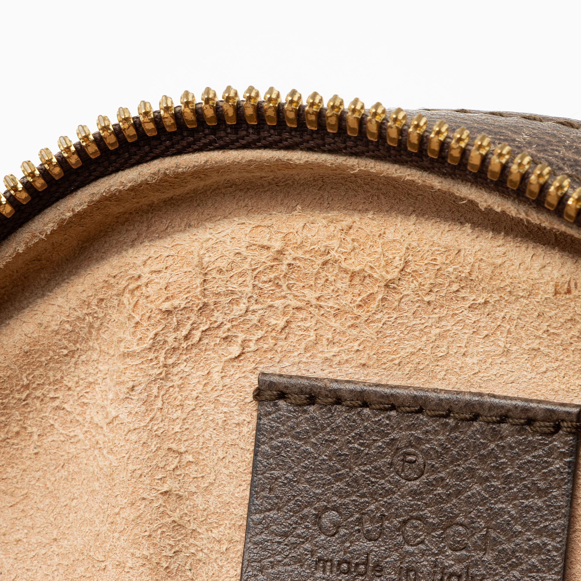 Gucci GG Supreme Ophidia Round Mini Shoulder Bag