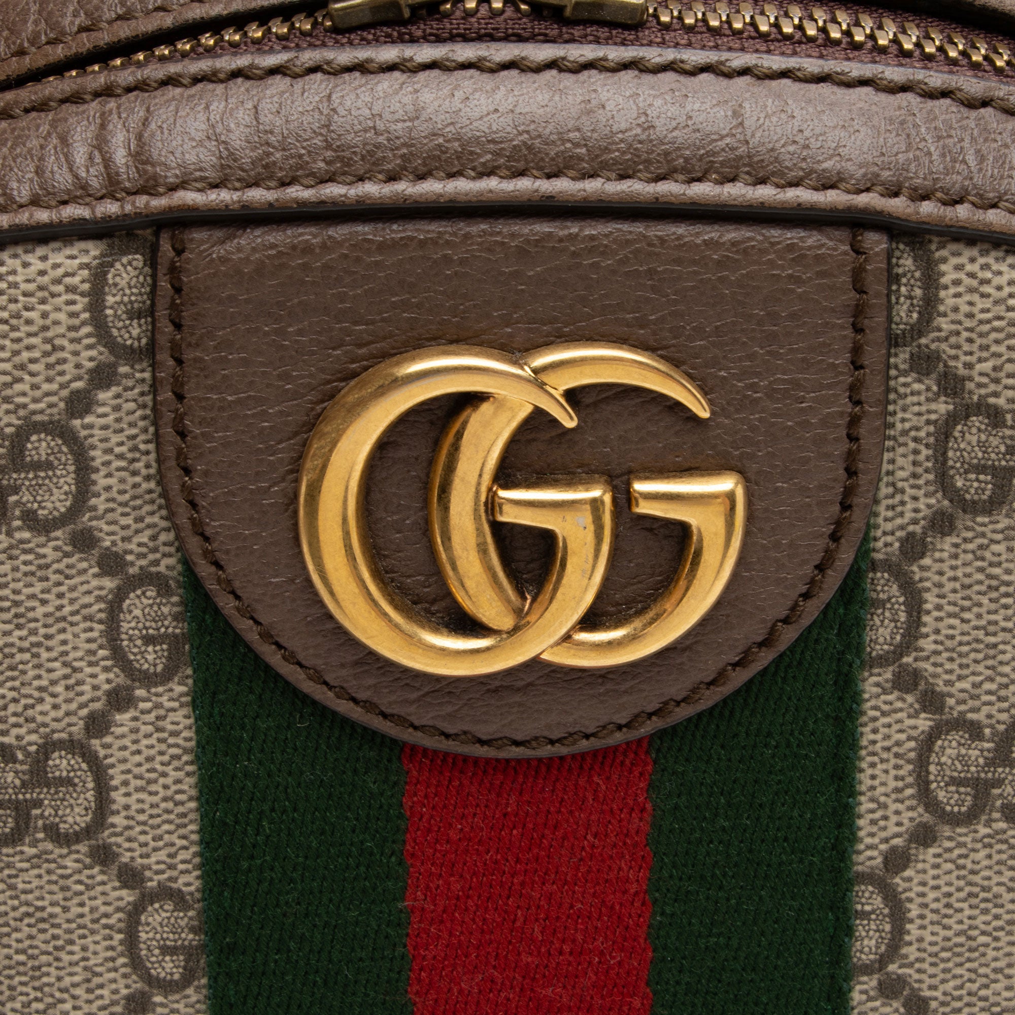 Gucci GG Supreme Ophidia Small Backpack (SHF-A9oqY2)