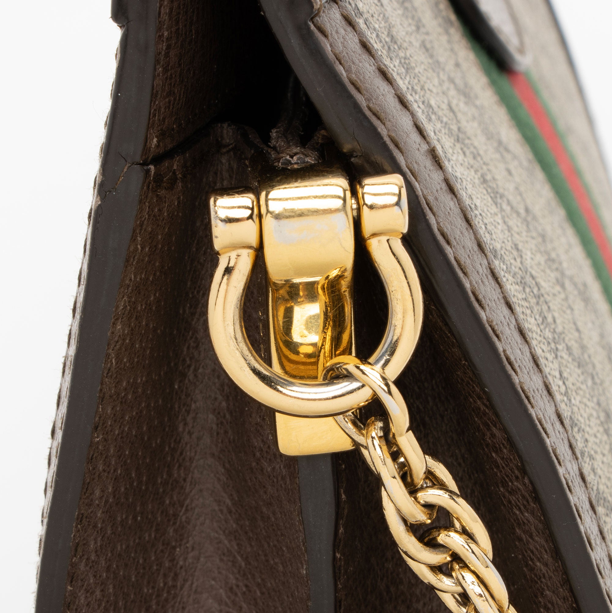 Gucci GG Supreme Ophidia Medium Chain Shoulder Bag