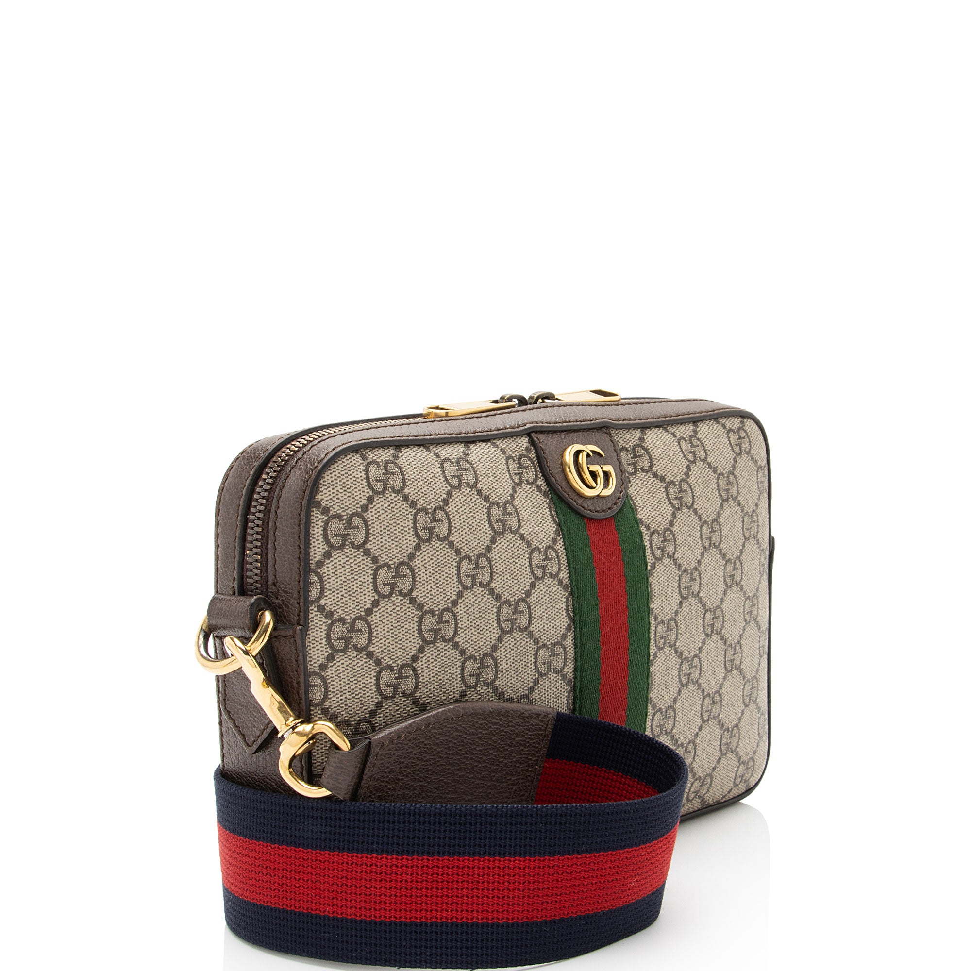 Gucci GG Supreme Ophidia Small Camera Bag (SHF-Do39BZ)