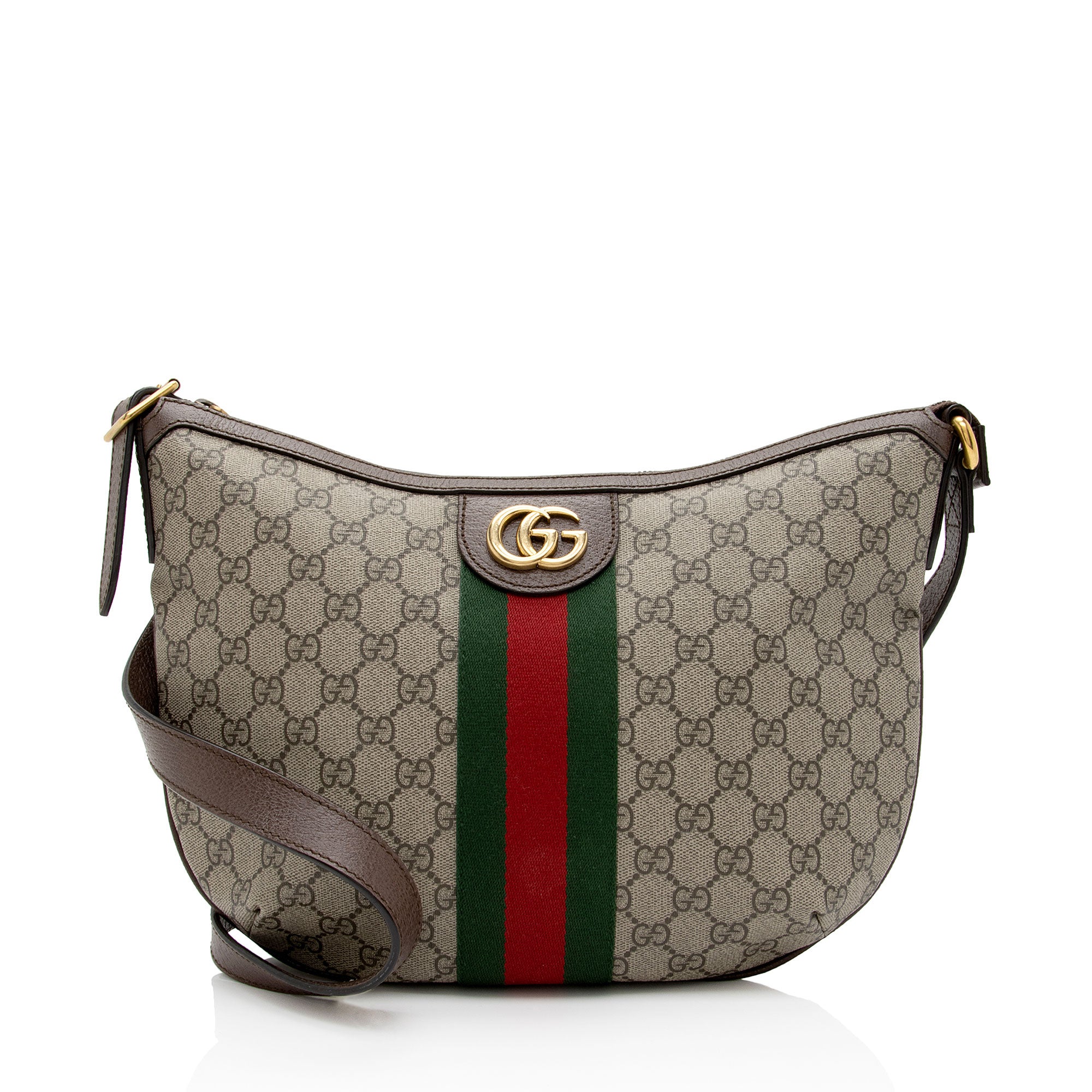 Gucci GG Supreme Ophidia Small Shoulder Bag (SHF-P4wRsg)