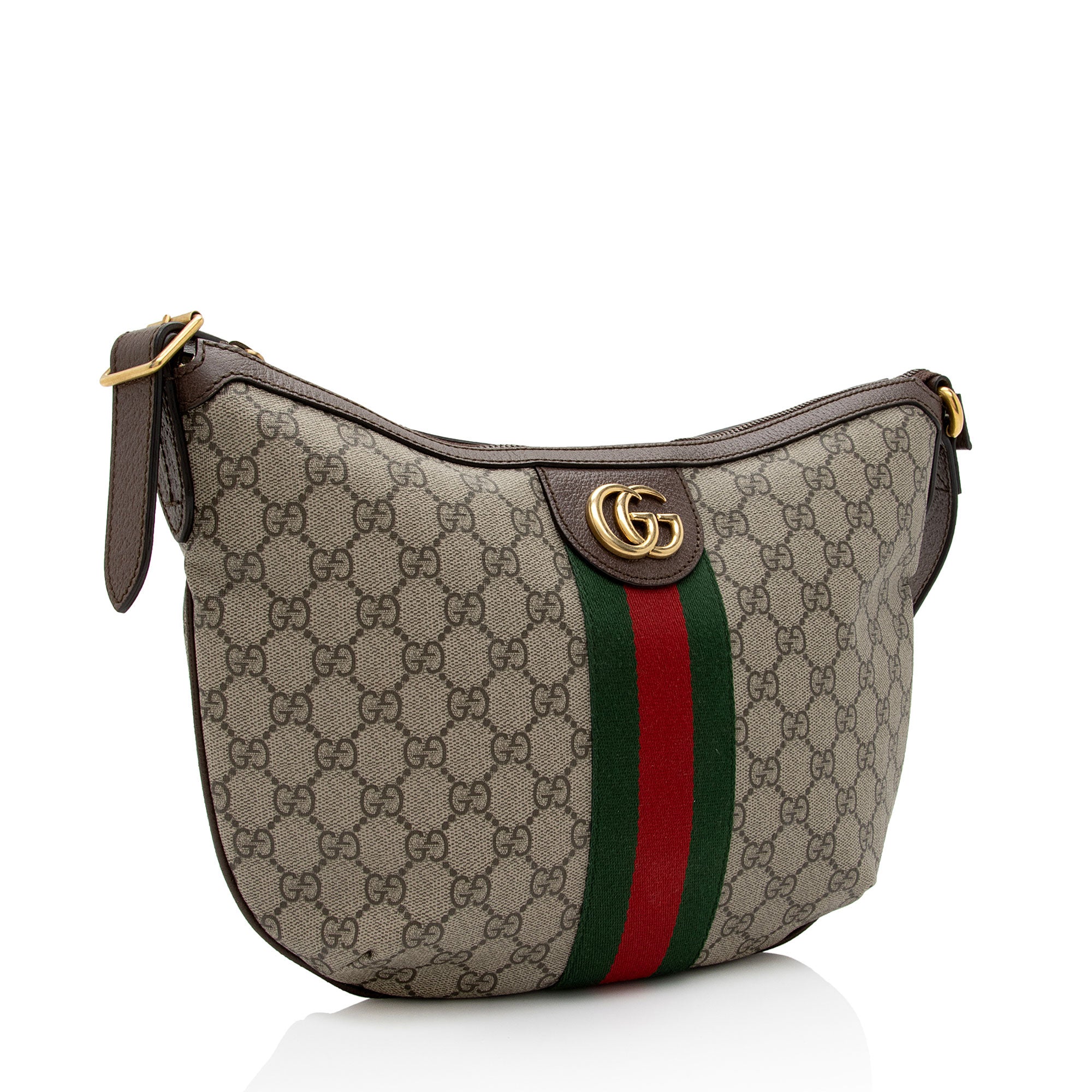 Gucci GG Supreme Ophidia Small Shoulder Bag (SHF-P4wRsg)